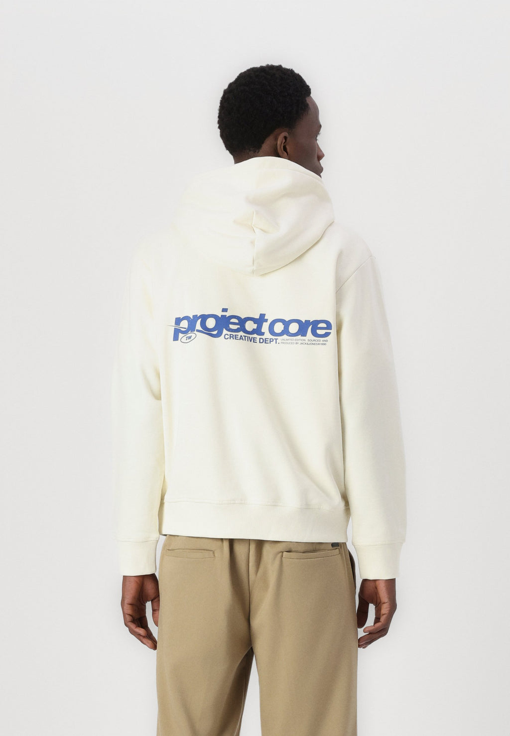 Backprintet - Hoodie - sweet corn