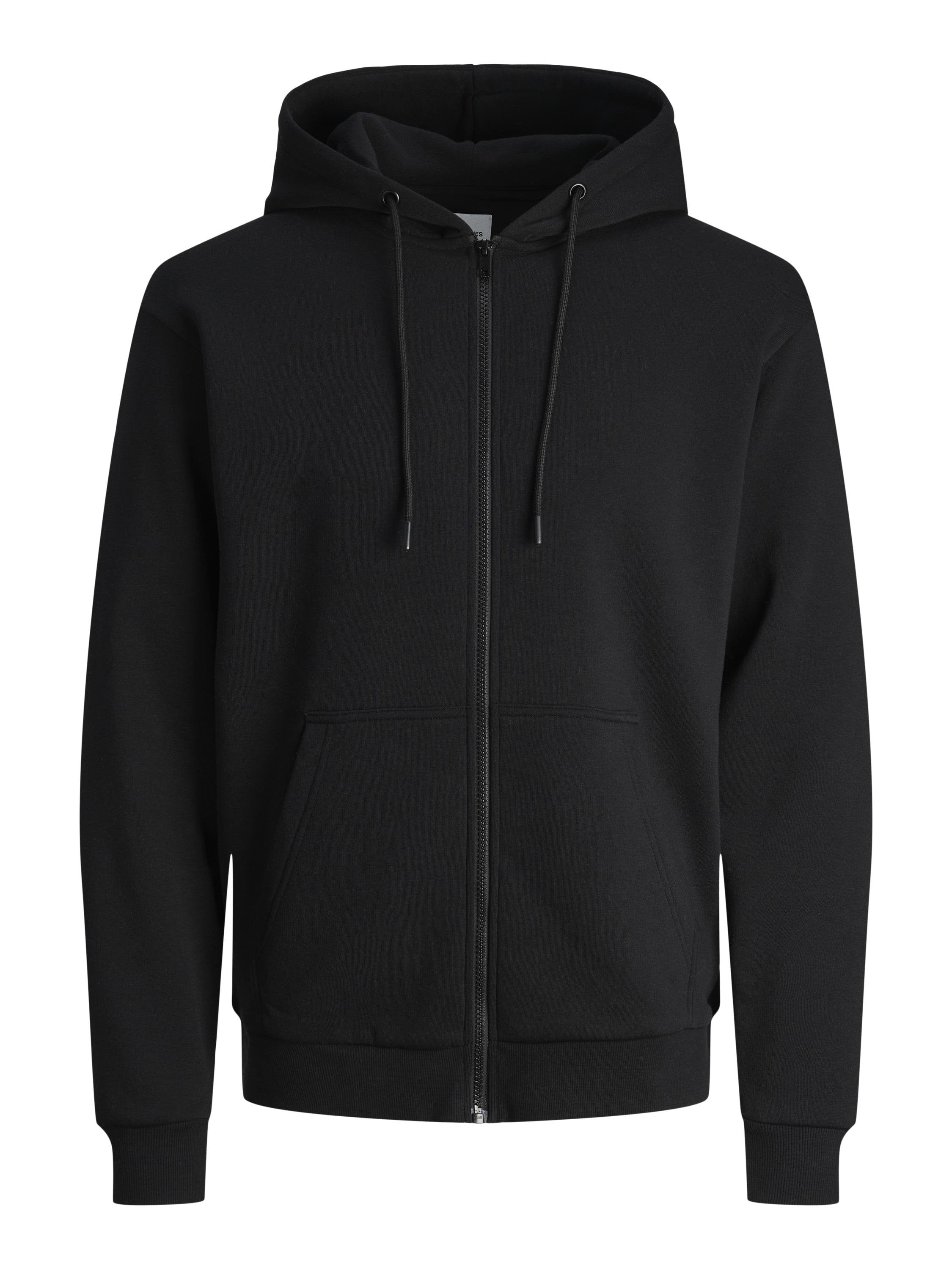 Zip Plain Zip - Zip-up sweatshirt - black
