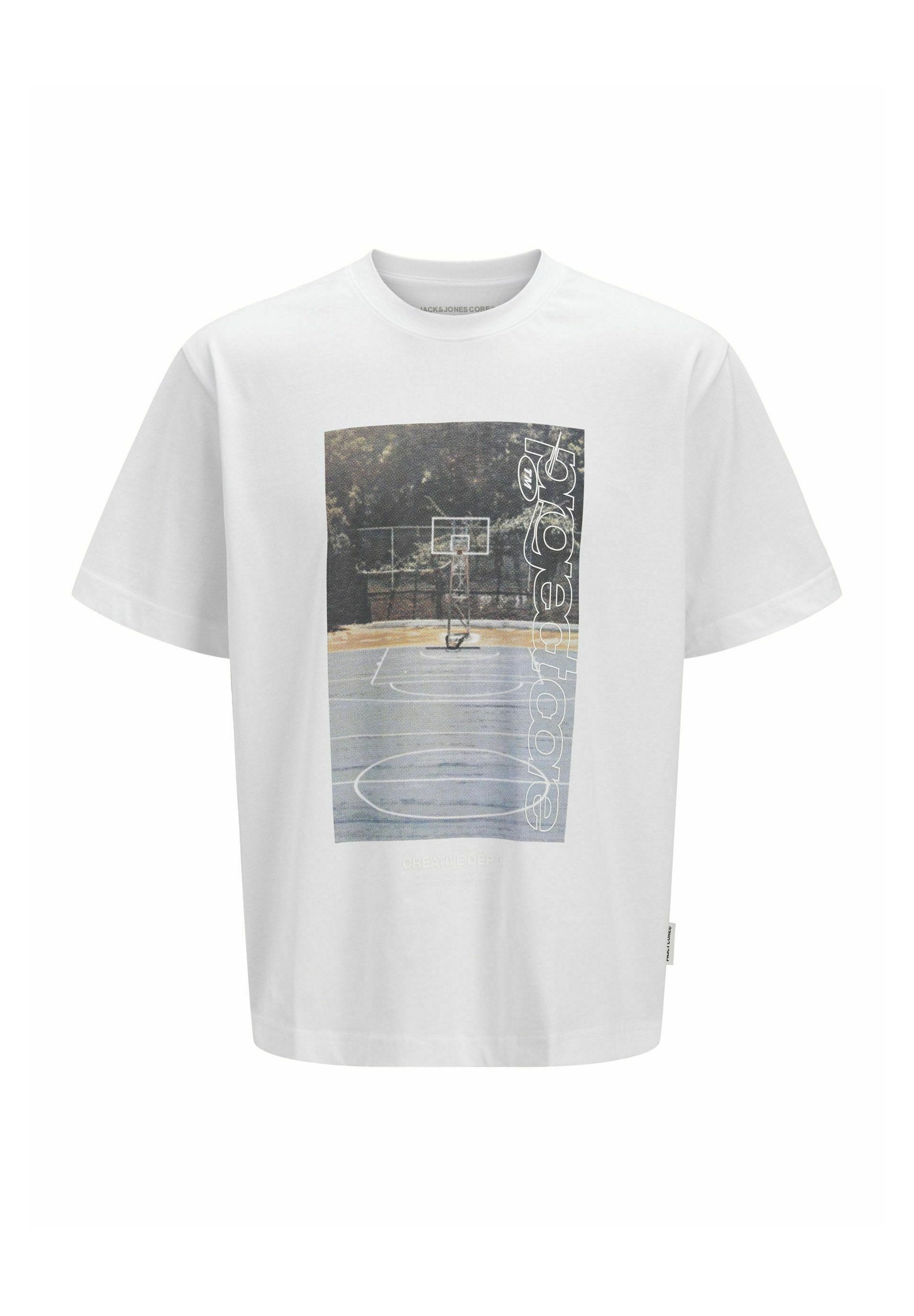 Printed - Print T-shirt - bright white