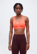 BRA - Medium support sports bra - light crimson/white