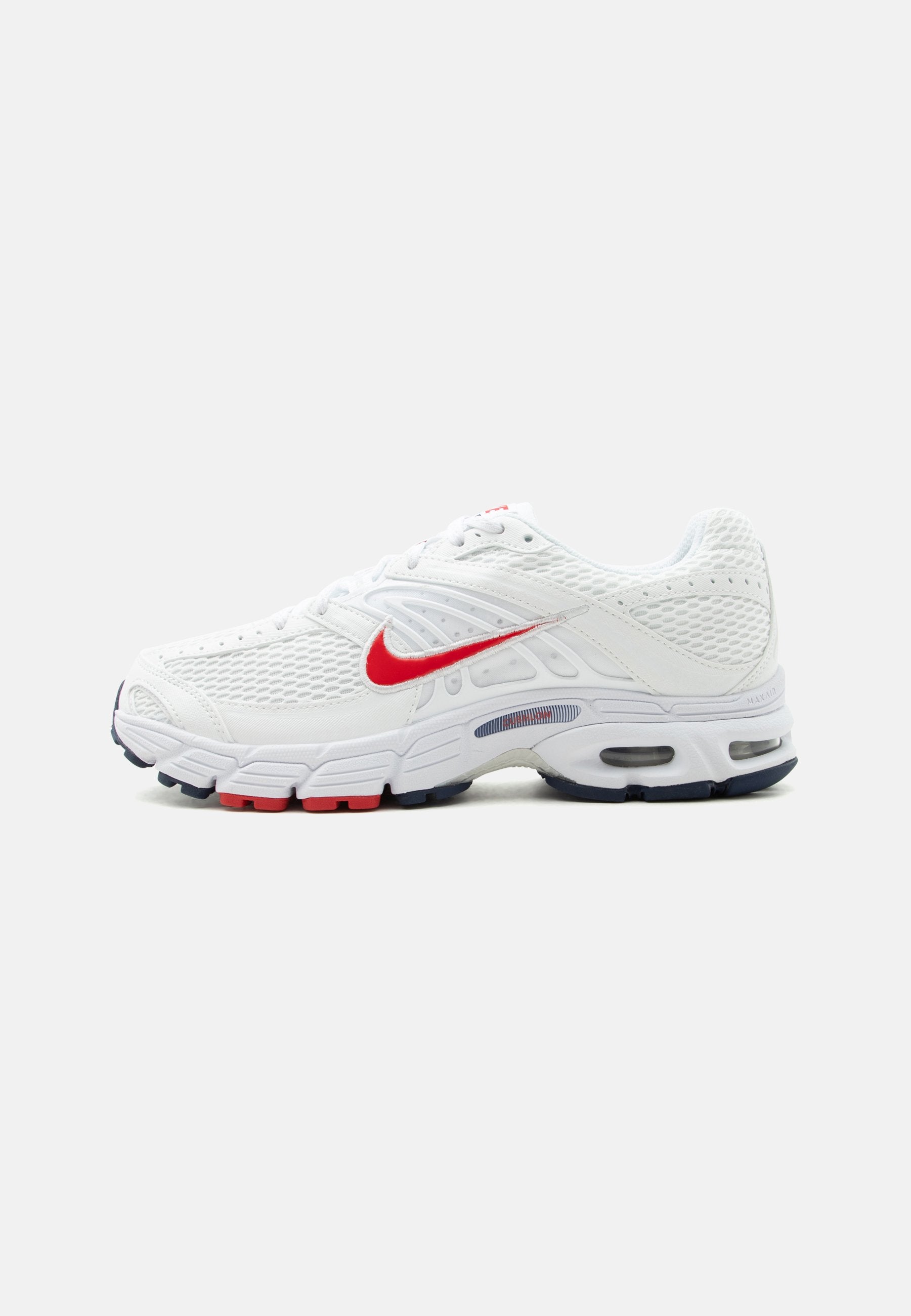 AIR MAX MOTO 2K - Trainers - white/fire red/metallic summit white/blue void