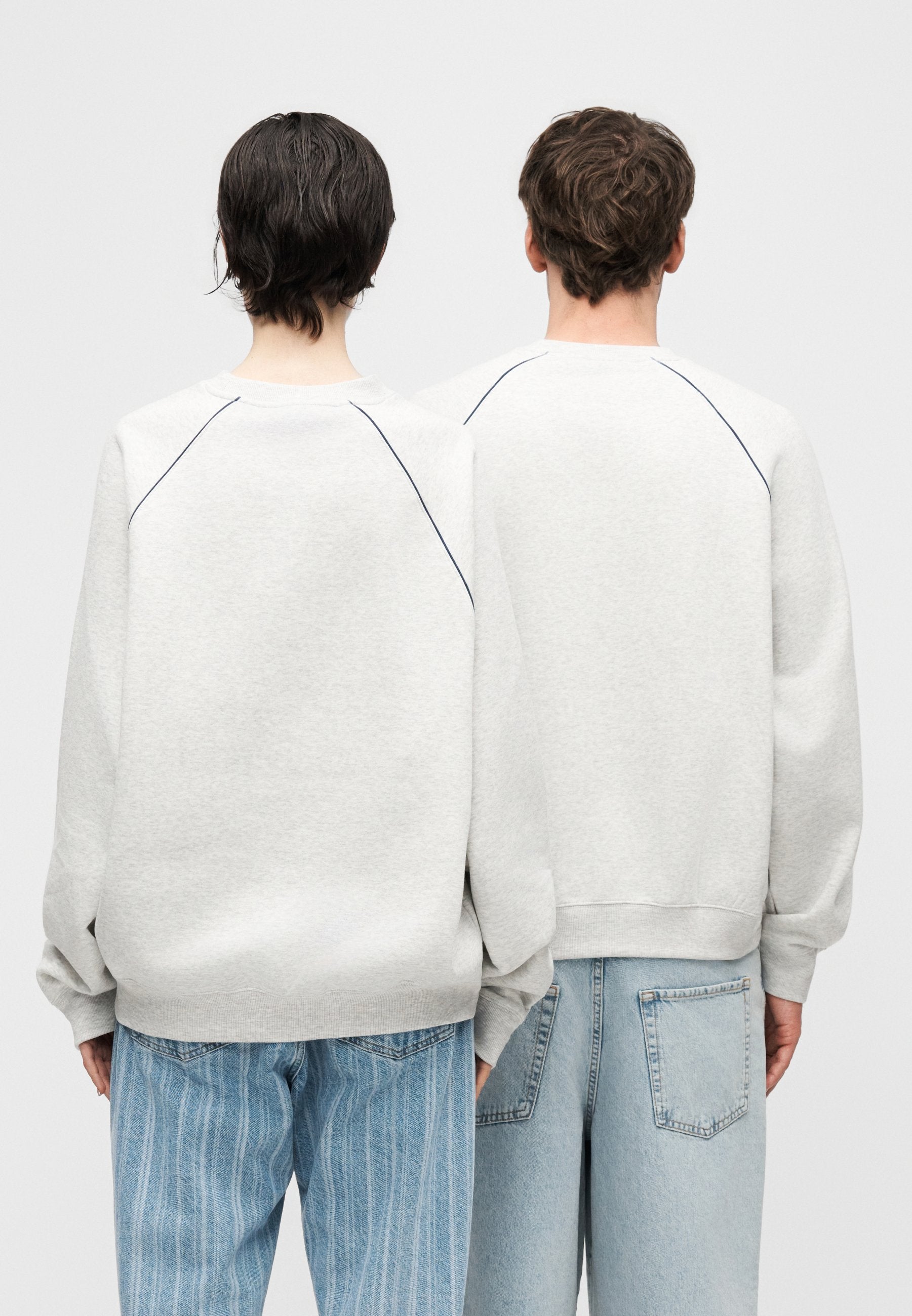 GRAPHIC CREW UNISEX - Sweatshirt - ash heather