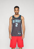 DETROIT PISTONS CADE CUNNINGHAM SWINGMAN JERSEY CITY EDITION 25 - NBA jersey - oil grey