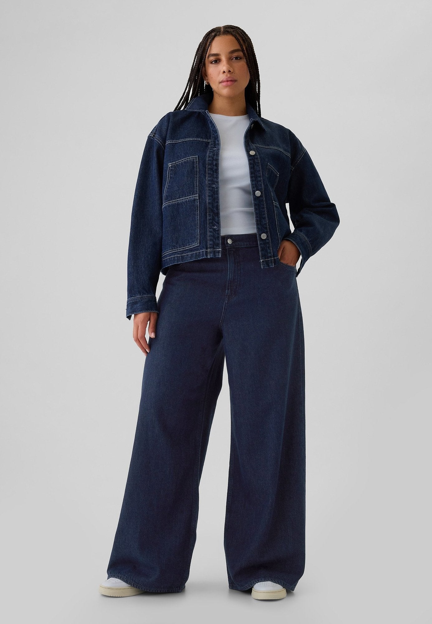 BAGGY HOLMAN - Wide Leg - rinsed