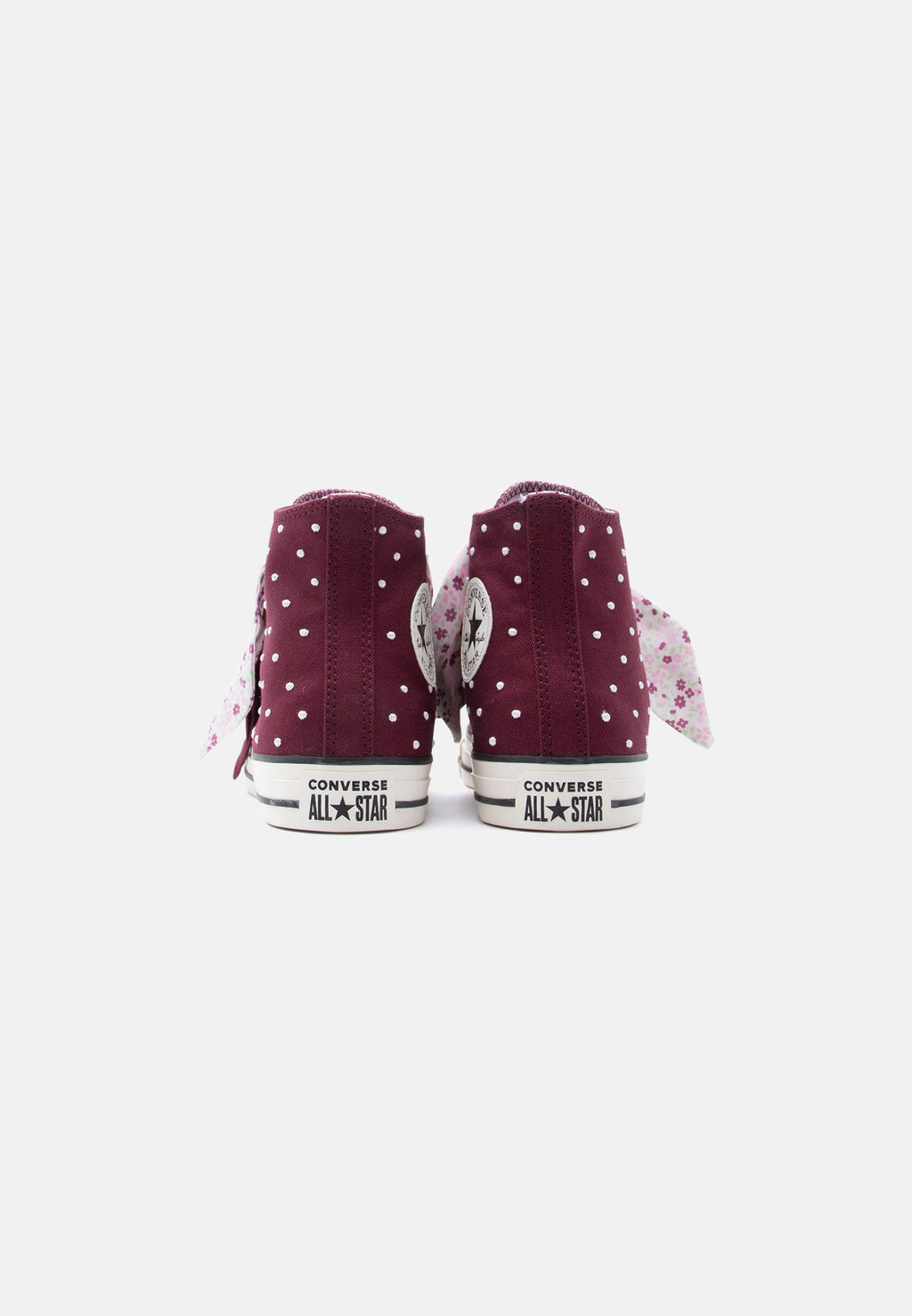 CHUCK TAYLOR ALL STAR - Baskets montantes - bordeaux profond/écru/nouveau motif floral