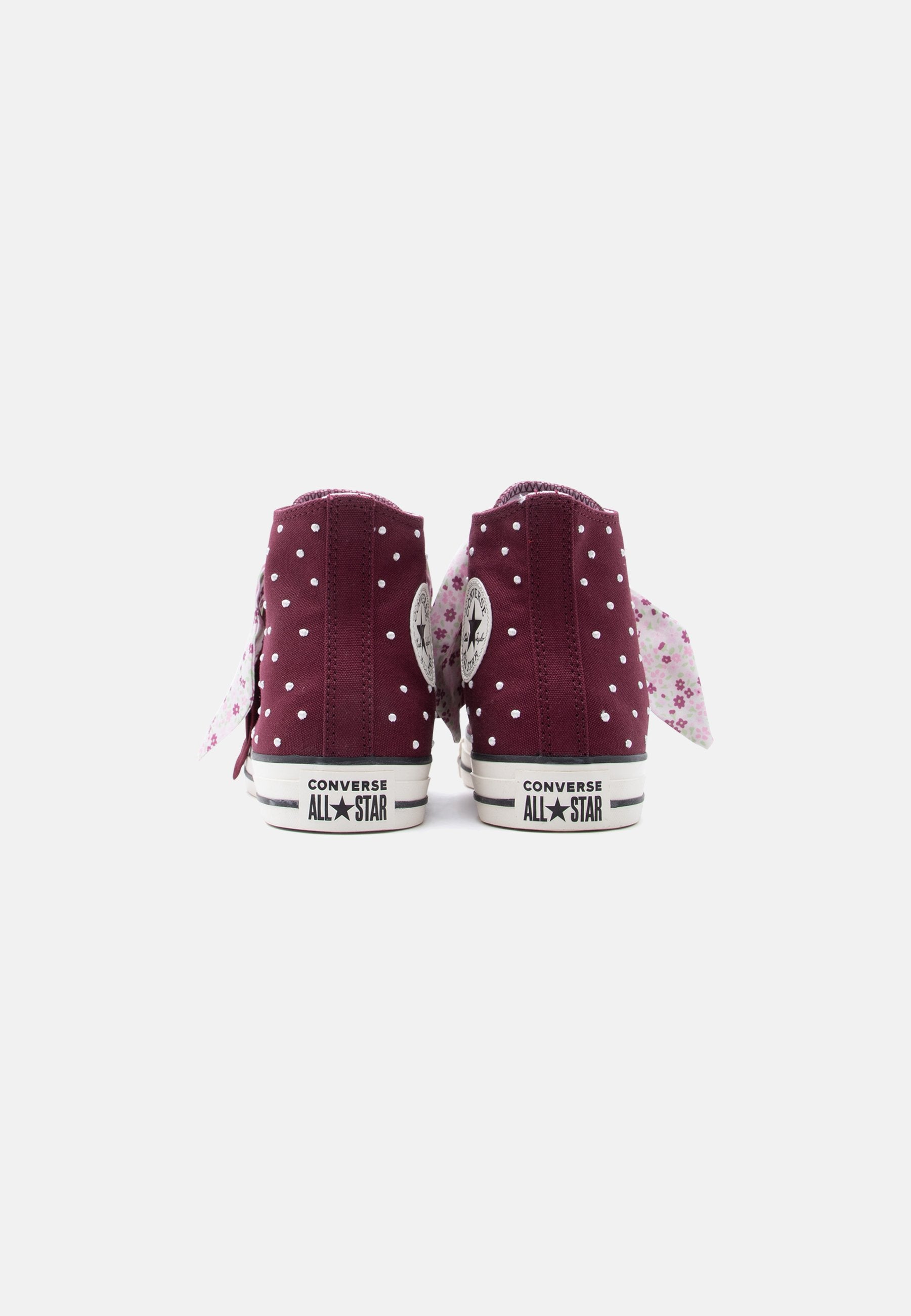 CHUCK TAYLOR ALL STAR - Baskets montantes - bordeaux profond/écru/nouveau motif floral