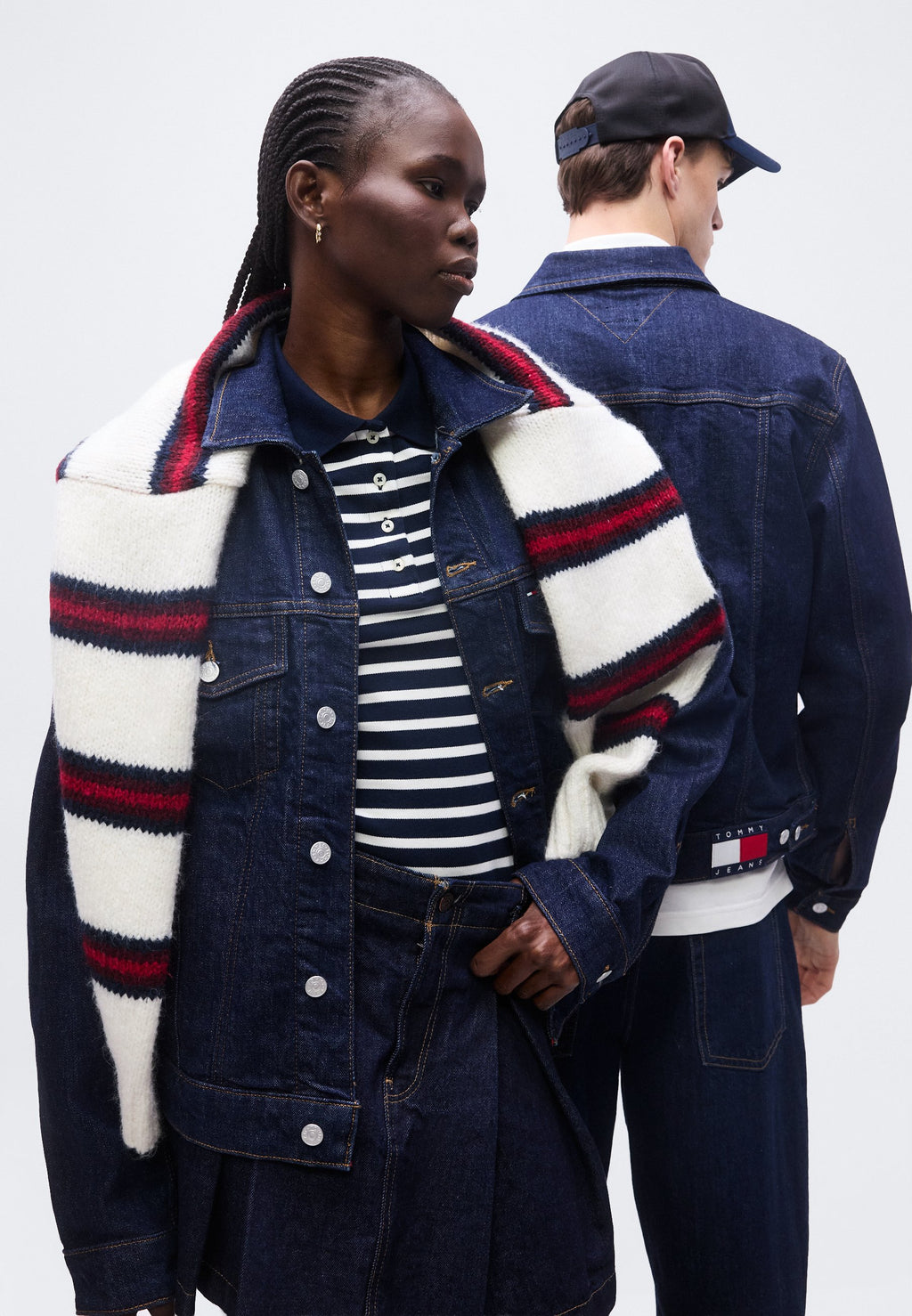RYAN REGULAR DENIM TRUCKER JACKET - Veste en jean - denim foncé