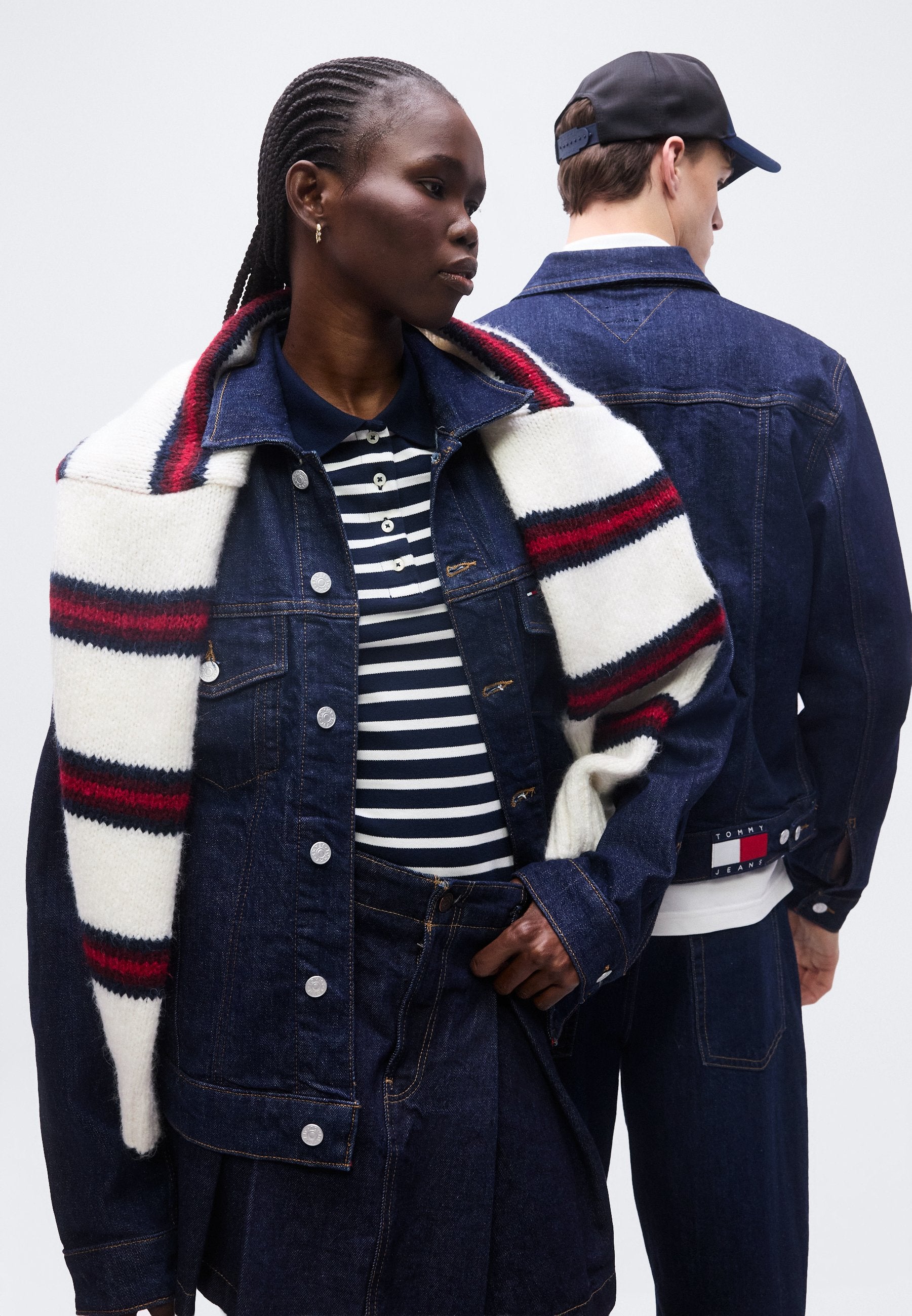 RYAN REGULAR DENIM TRUCKER JACKET - Veste en jean - denim foncé