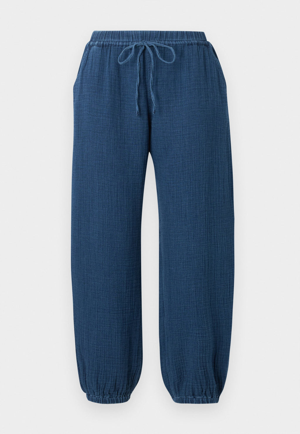 PO GAUZE RINSE REESE - Trousers - dark-blue denim