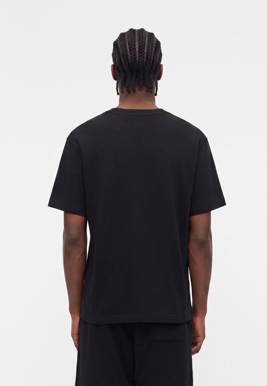 ATHLETIC LOGO CREW - Print T-shirt - black