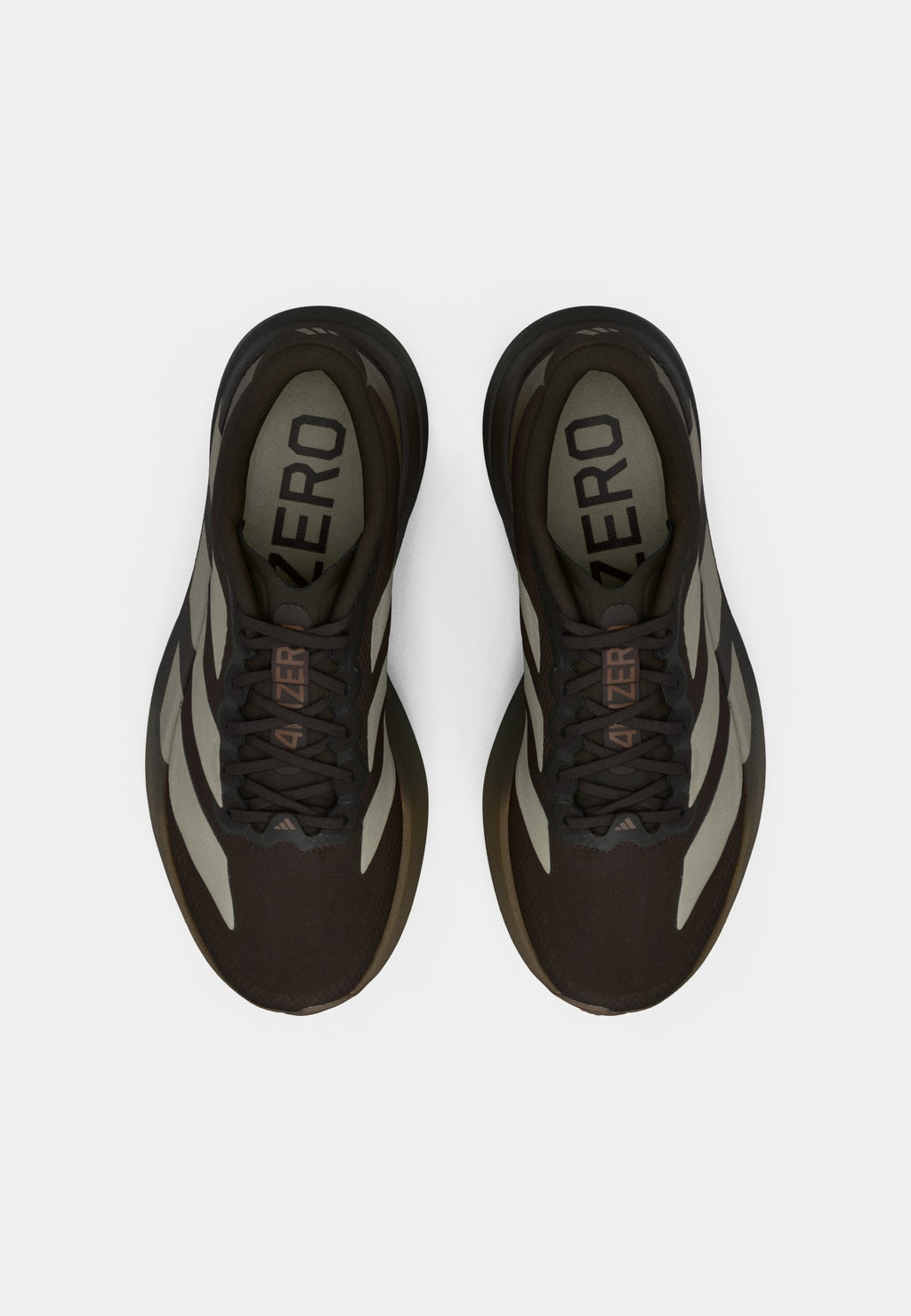 ADIZERO EVO SL WOVEN W - Road running shoes - aurora coffee/putty beige/earth strata