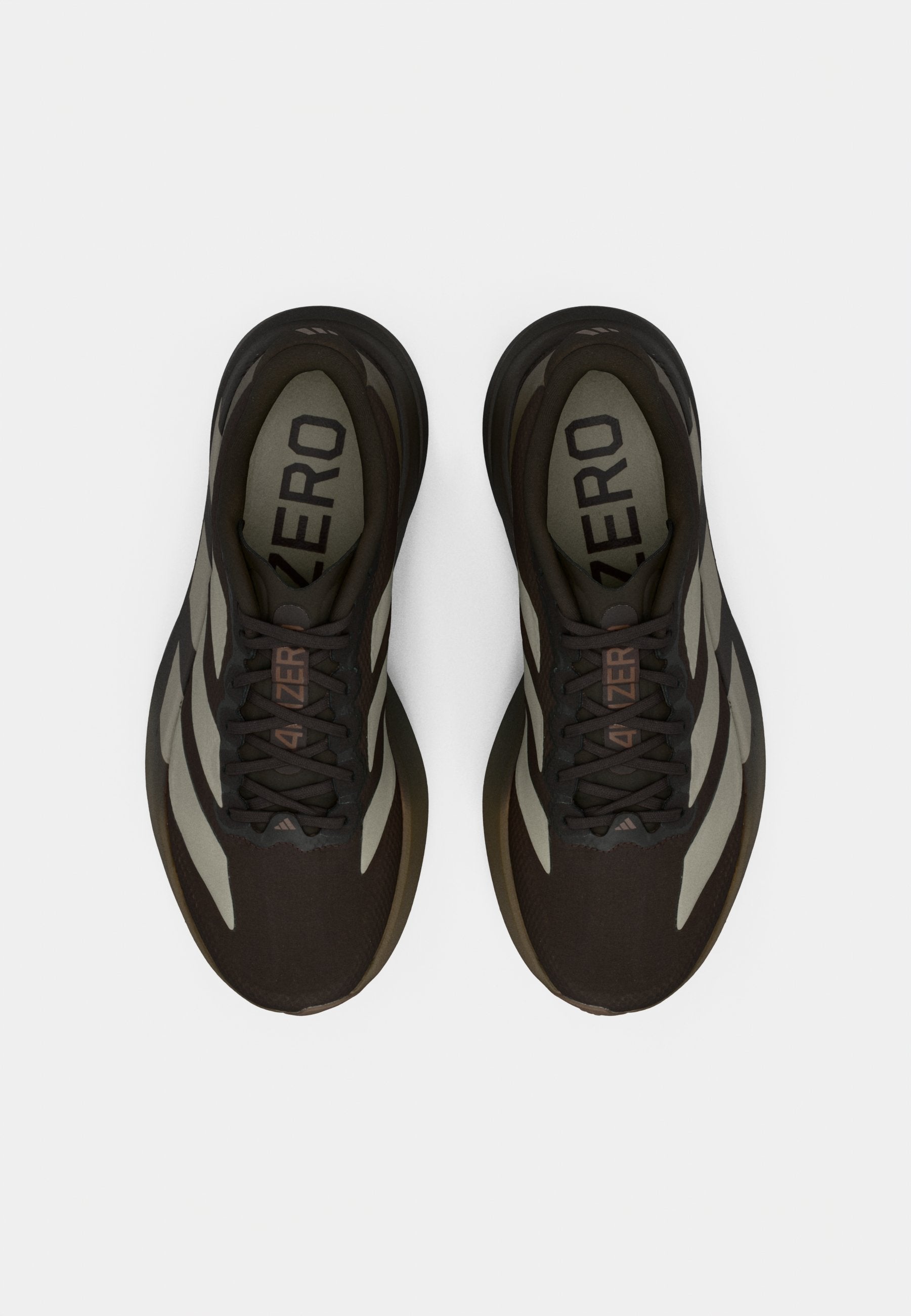 ADIZERO EVO SL WOVEN W - Road running shoes - aurora coffee/putty beige/earth strata