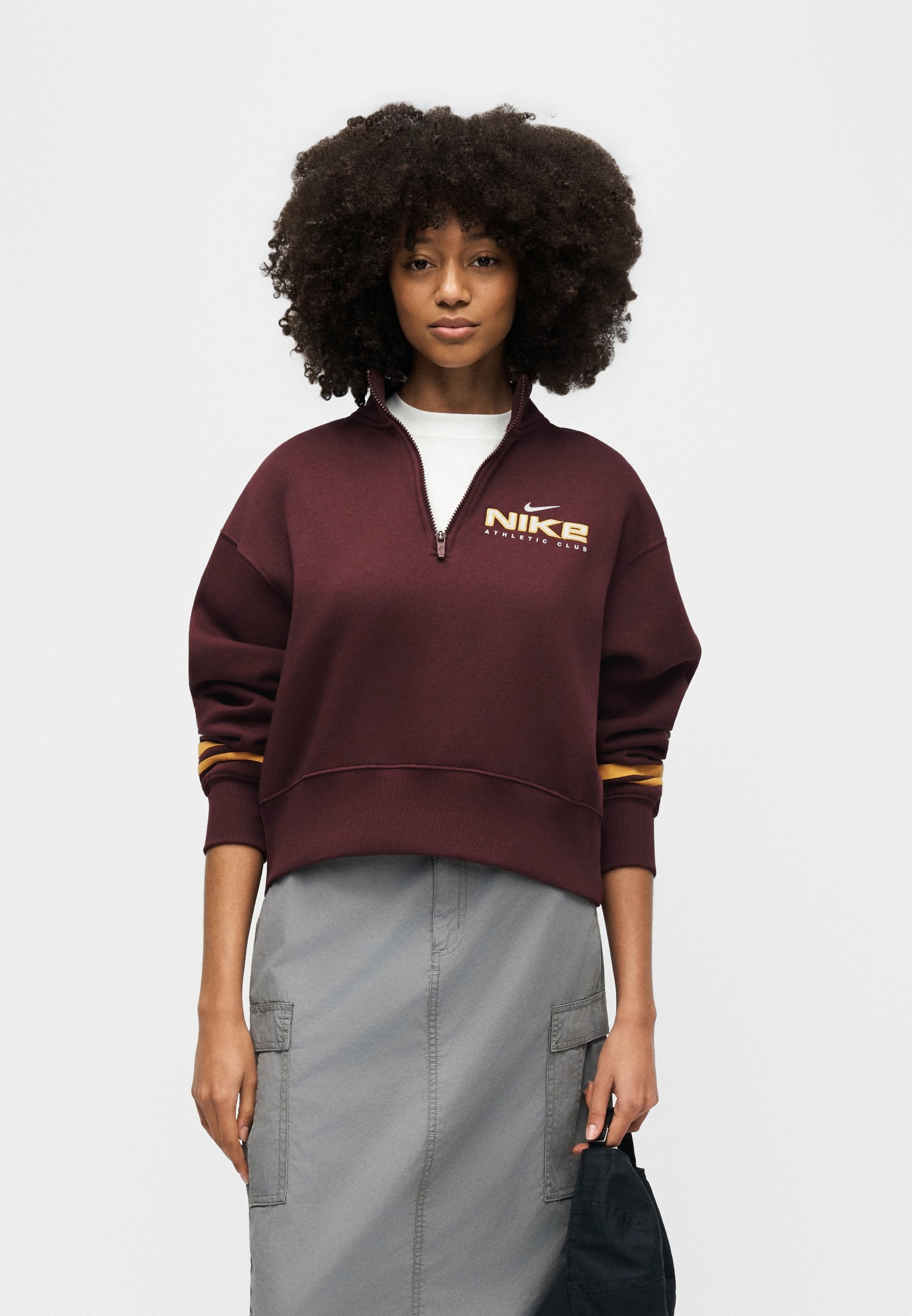Sweatshirt - bordo ezme