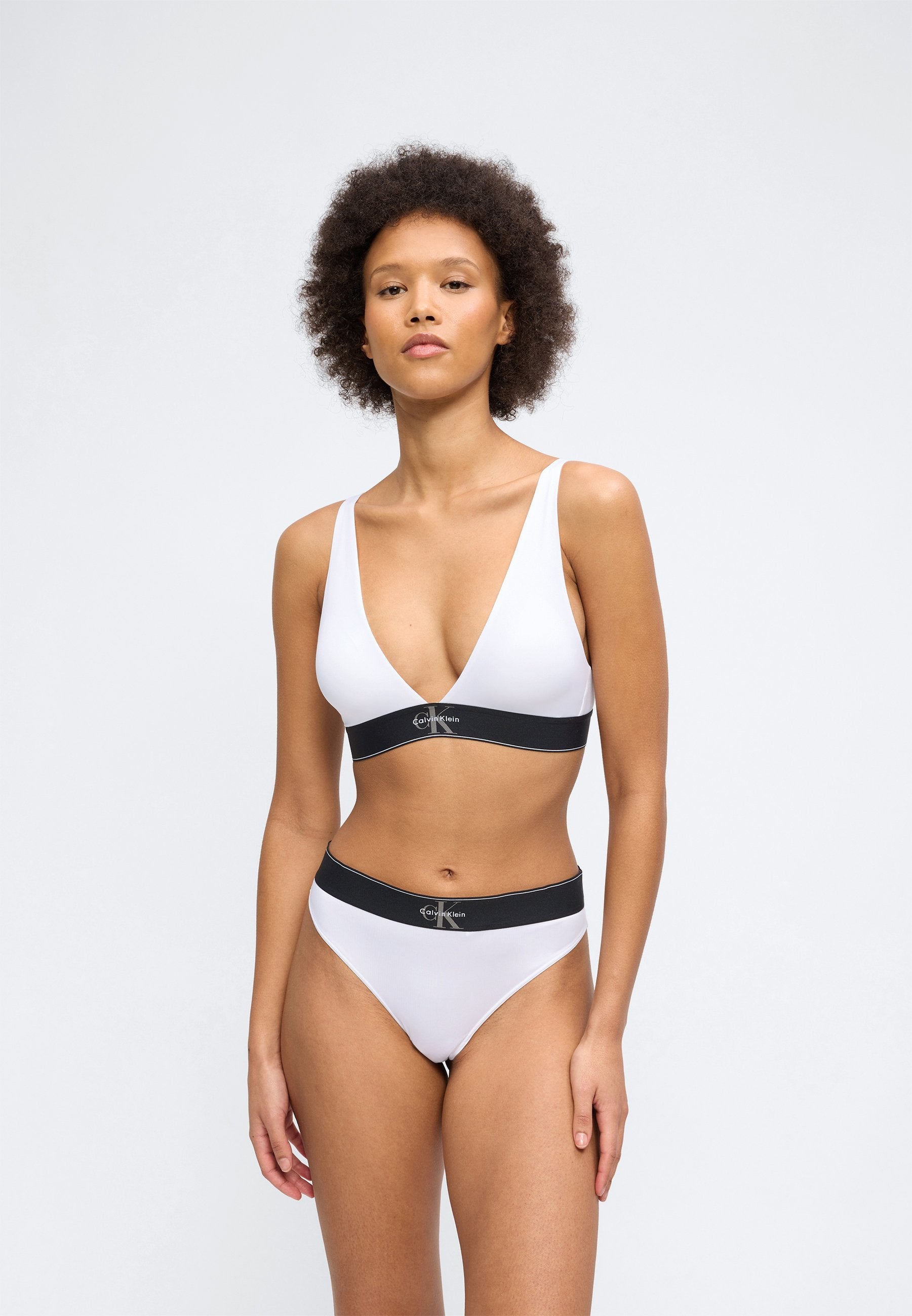 THONG GRAPHIC - Thong - white