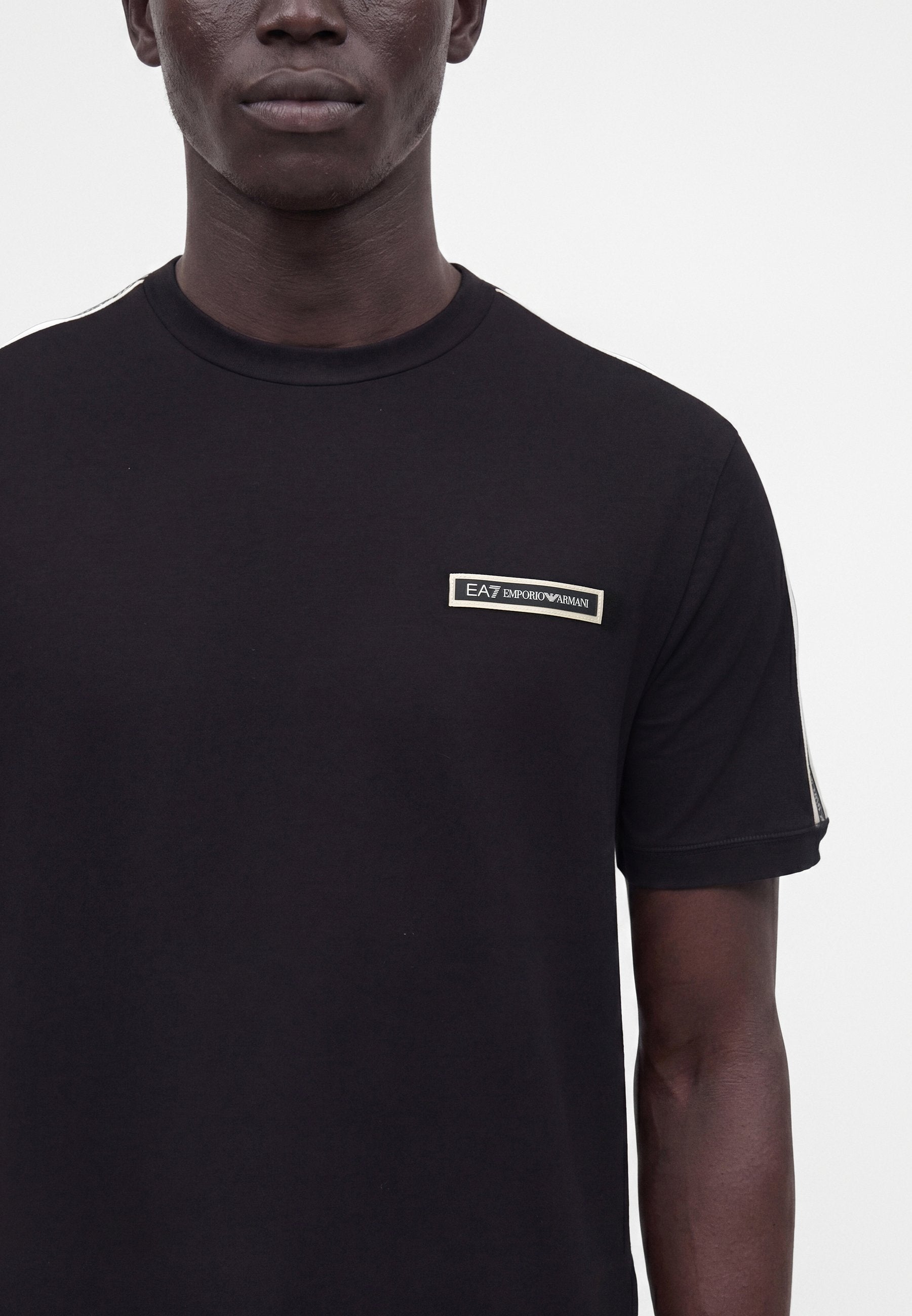 TRAIN LOGO SERIES TEE TAPE - Print T-shirt - black