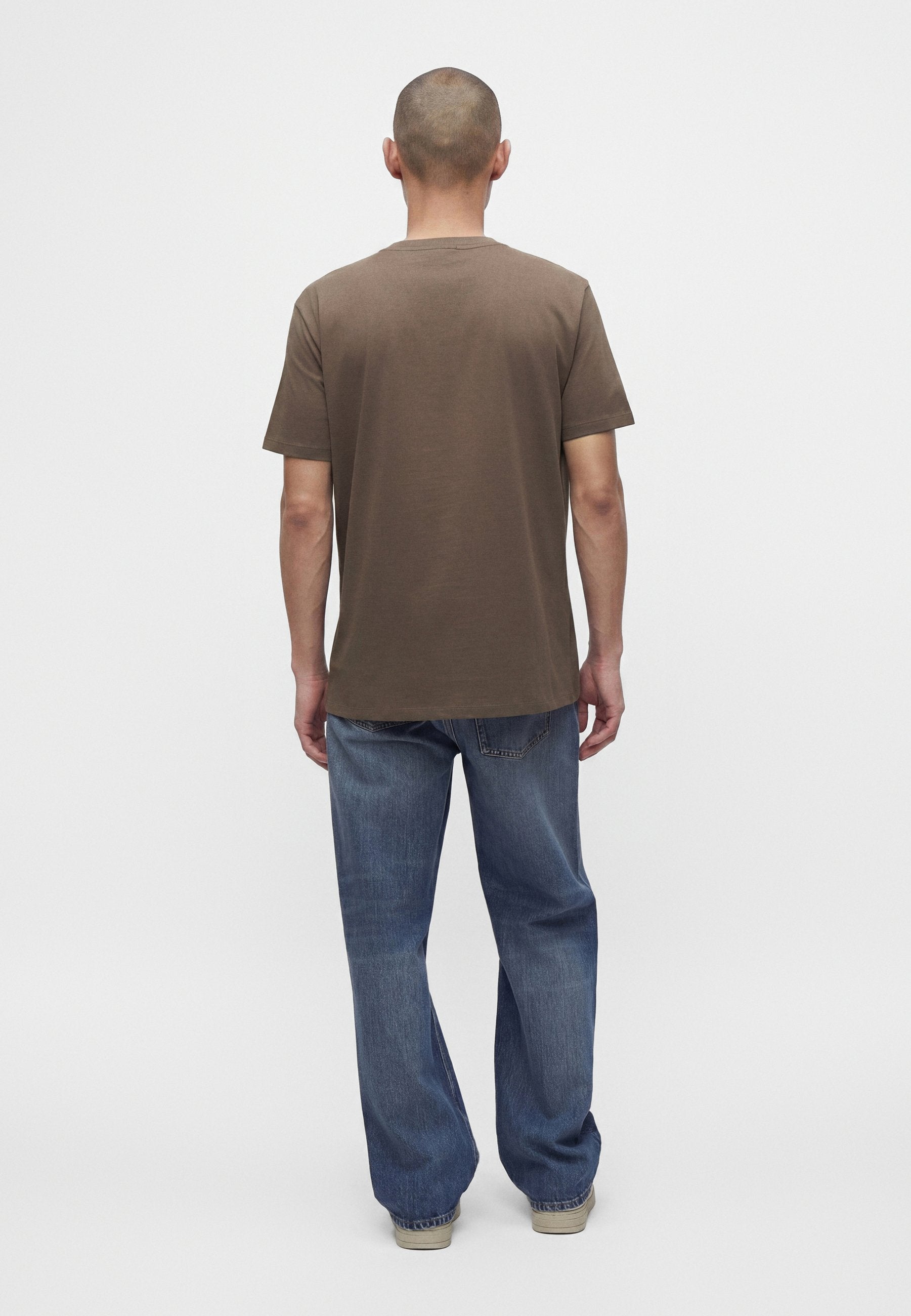 REGULAR - Basic T-shirt - sand