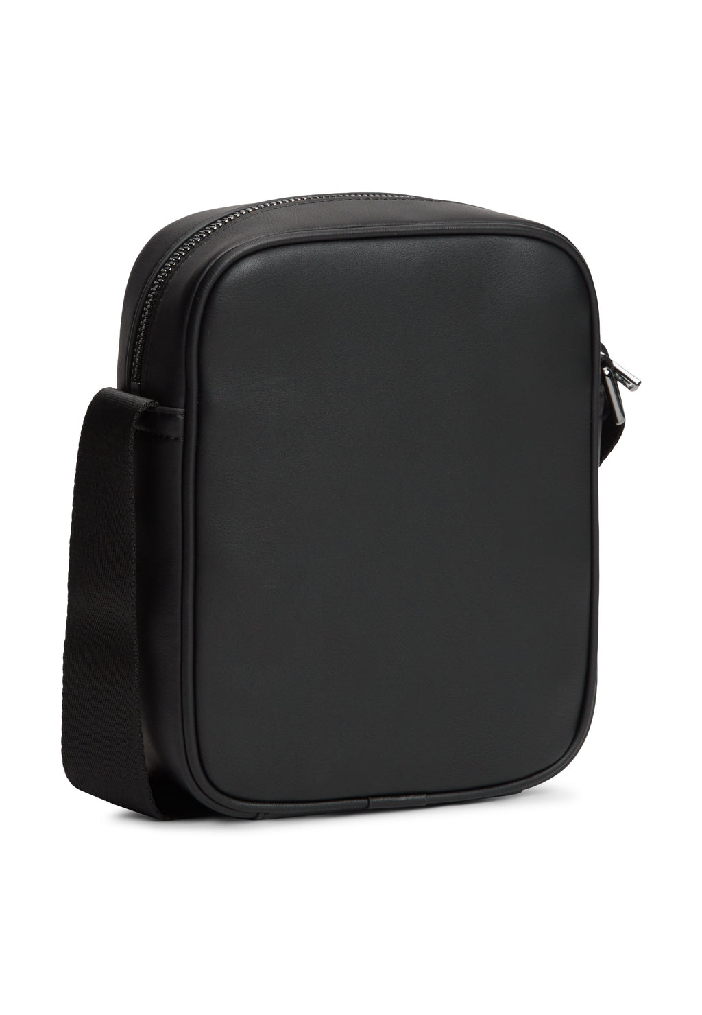 SAC REPORTER BANDOULIÈRE À PANNEAUX TISSÉS - Sac bandoulière - noir