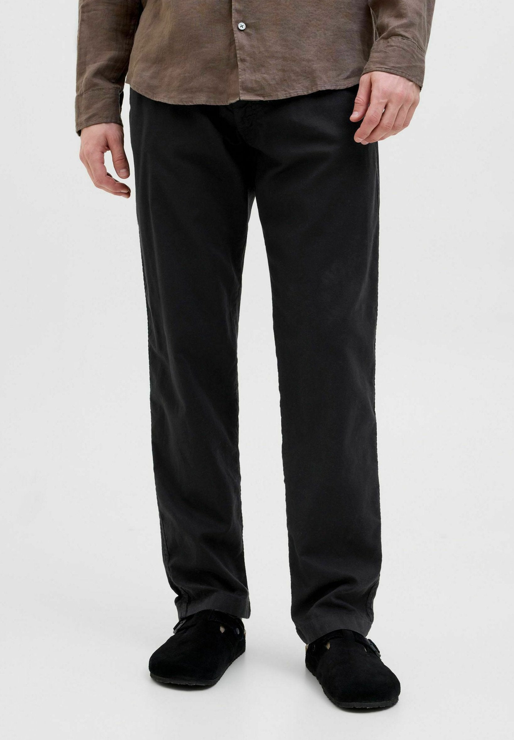 Joggers Relaxed Fit - Trousers - black