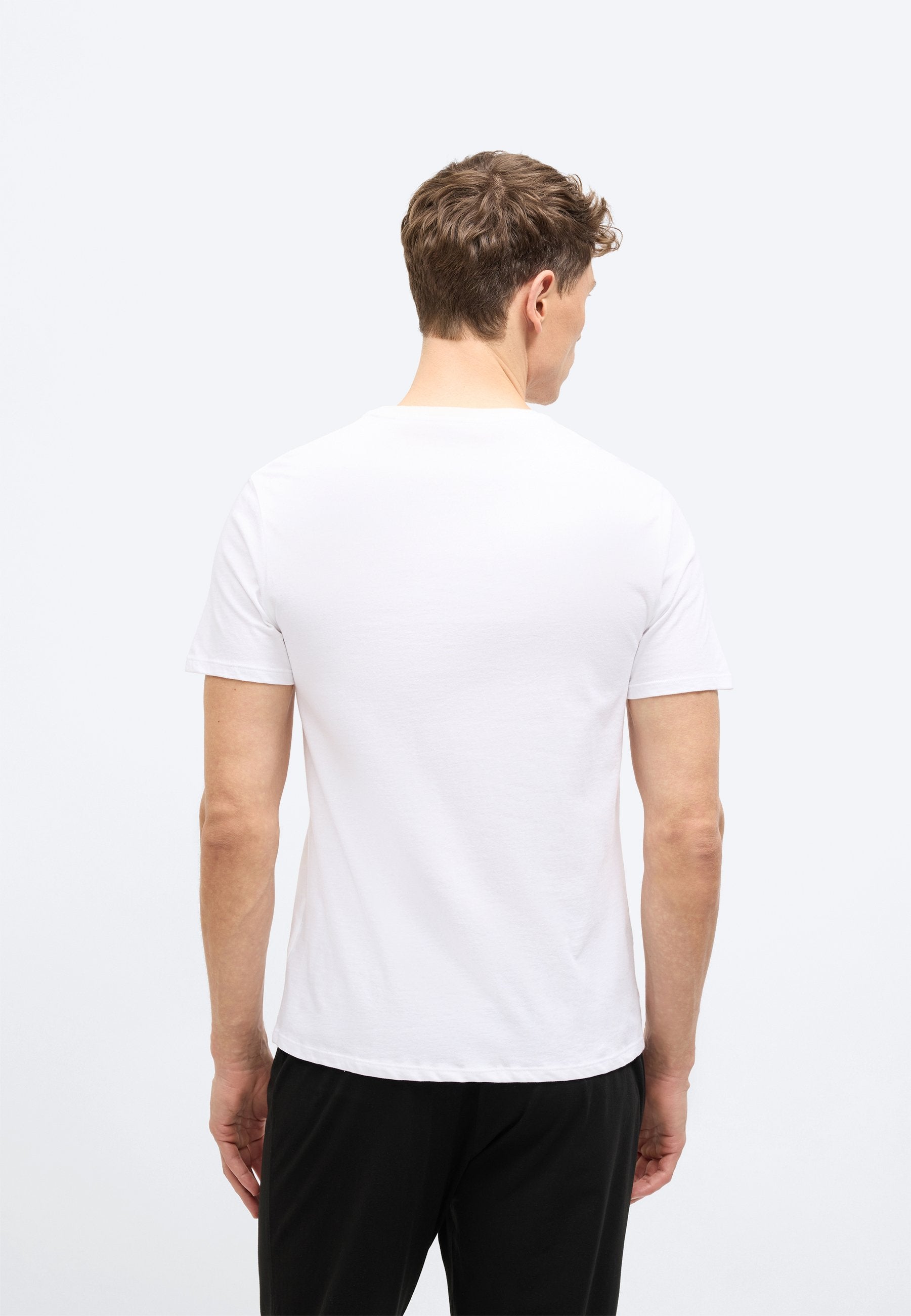 3 PACK - Undershirt - white/silver-coloured chine/black