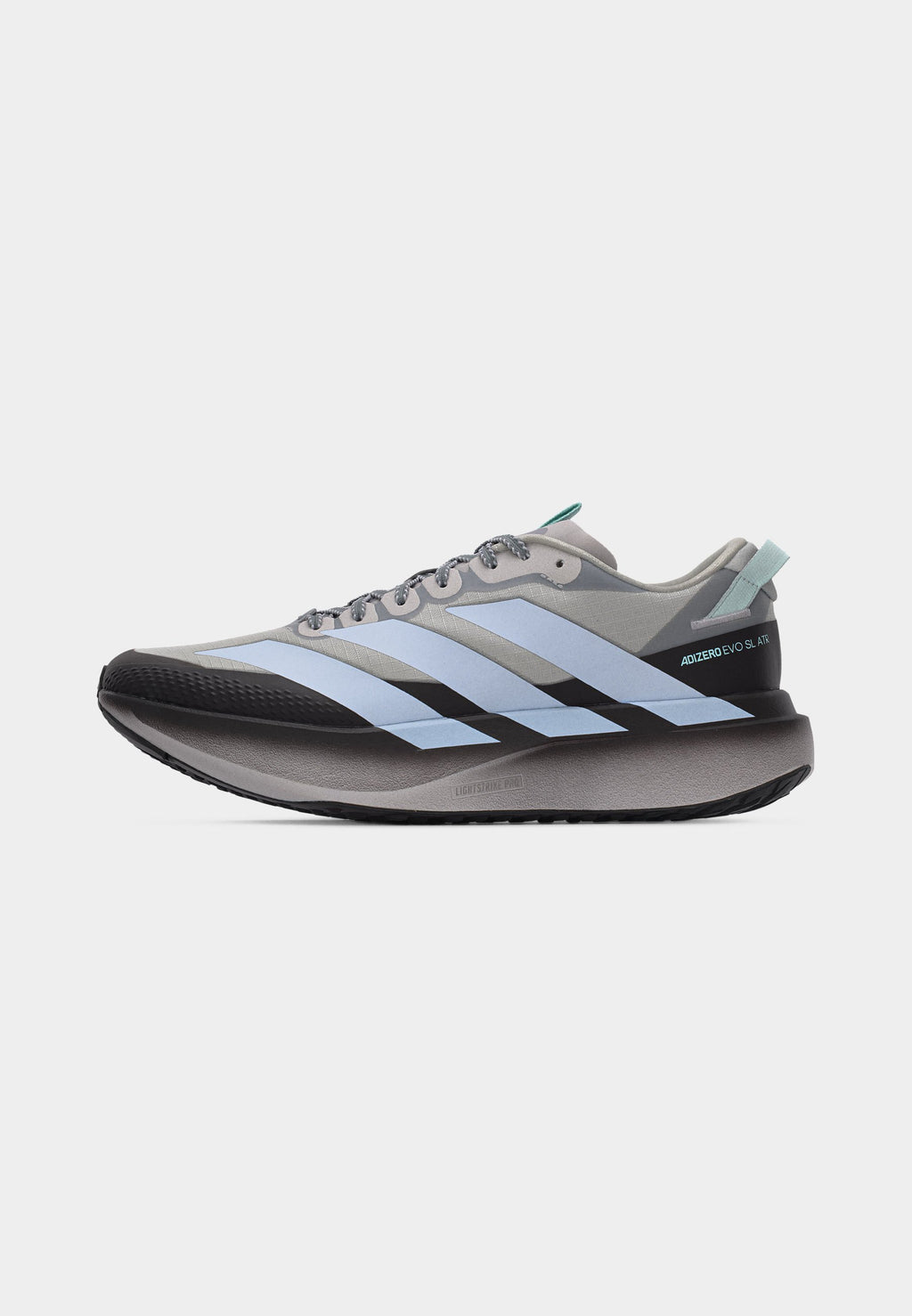 ADIZERO EVO SL ATR - Trainers - dark grey/light blue
