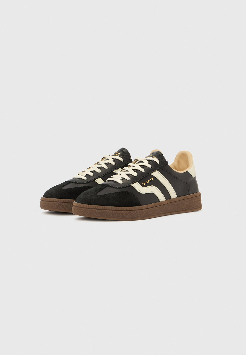 Trainers - black/white