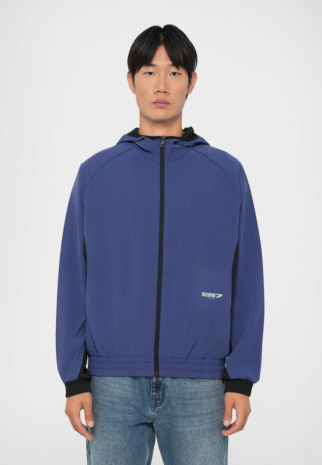 TRAIN GRAPHIC SERIES HOODIE SPECIAL - Light jacket - blue