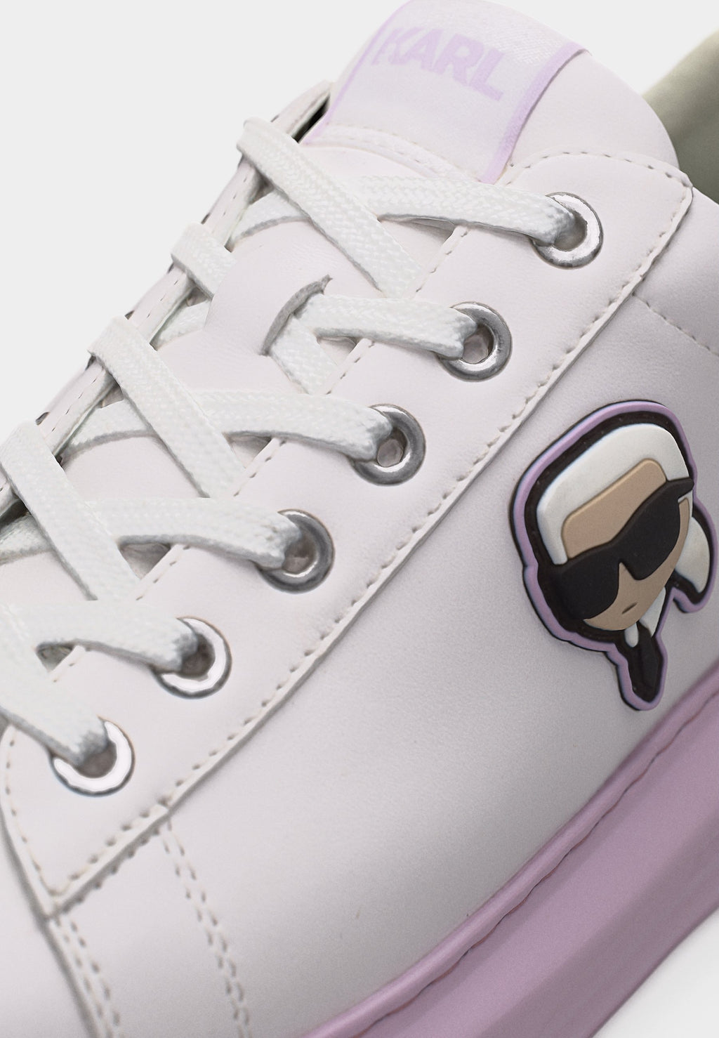 KAPRI LACE - Trainers - white/pink
