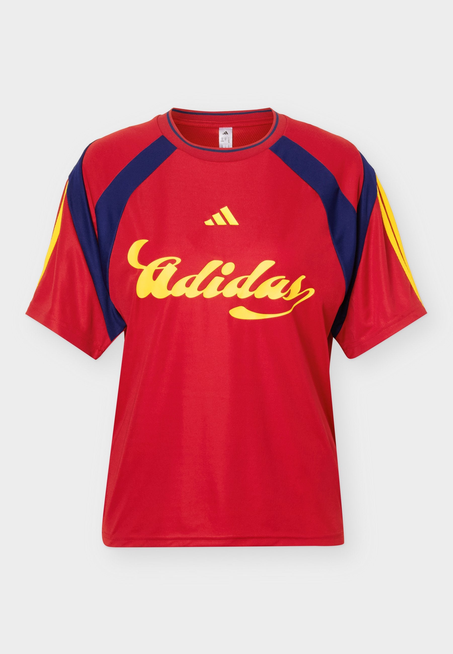 TEE - Print T-shirt - team power red/dark blue/crew yellow