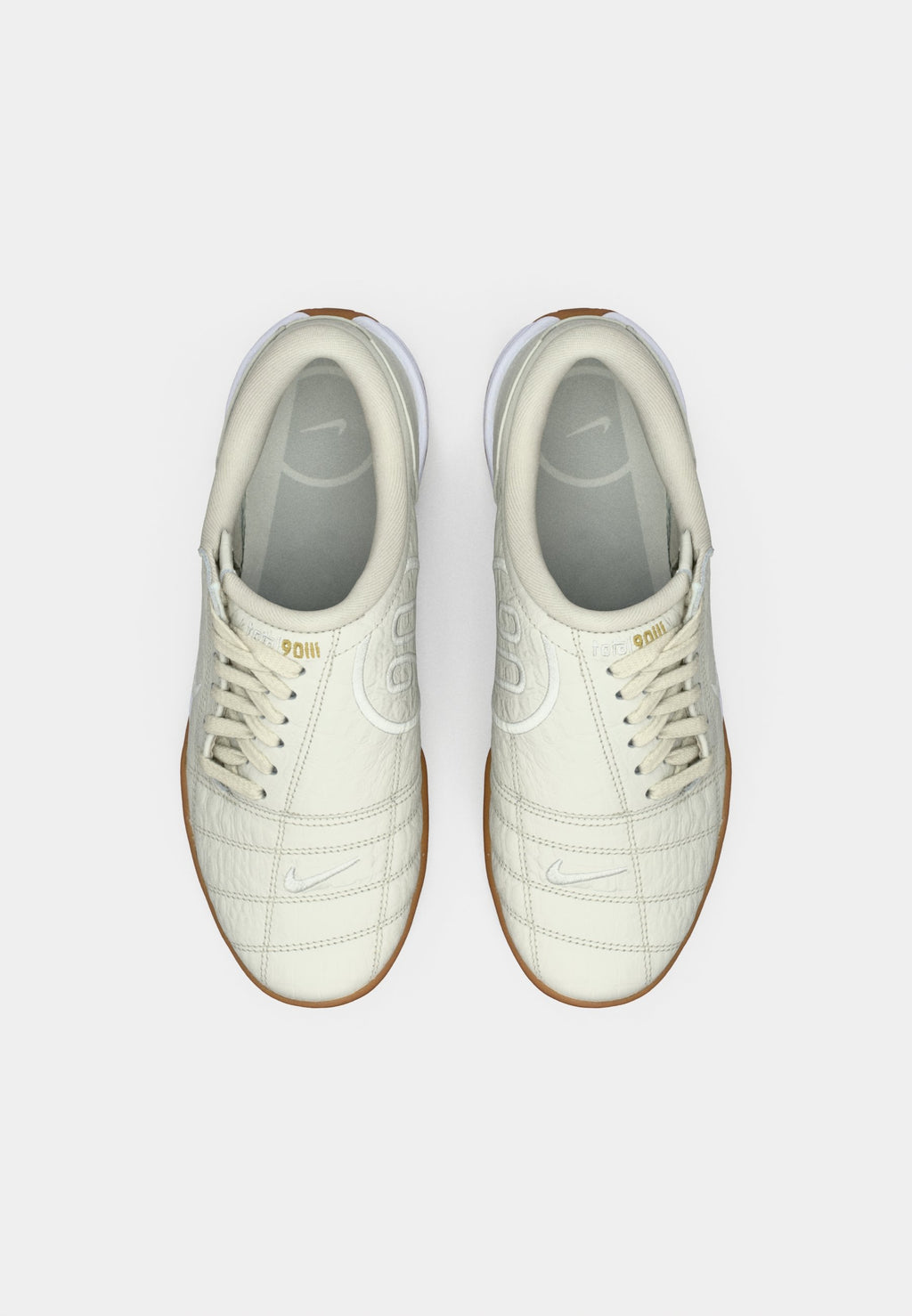 T90 SE CROC - Baskets - light bone/sail/white/med brown/metallic gold