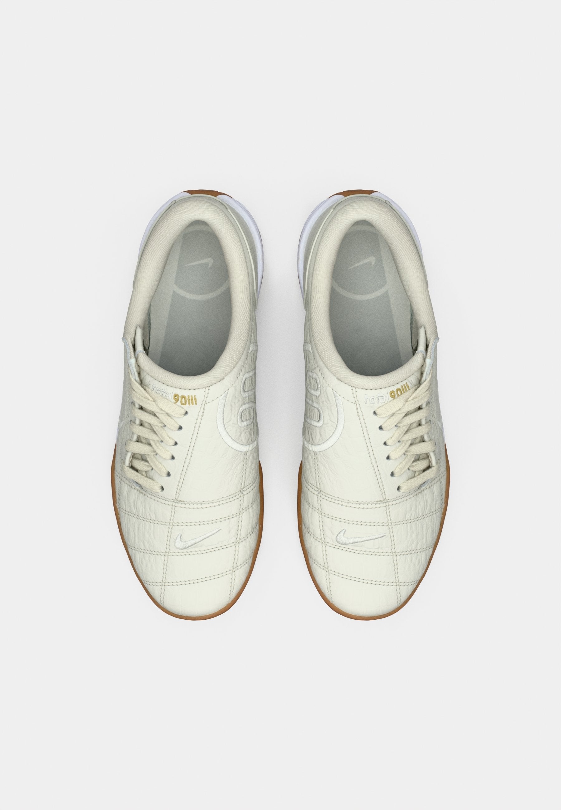 T90 SE CROC - Baskets - light bone/sail/white/med brown/metallic gold