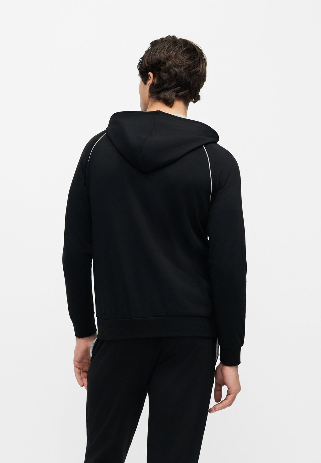 MIX MATCH JACKET  - Zip-up sweatshirt - black