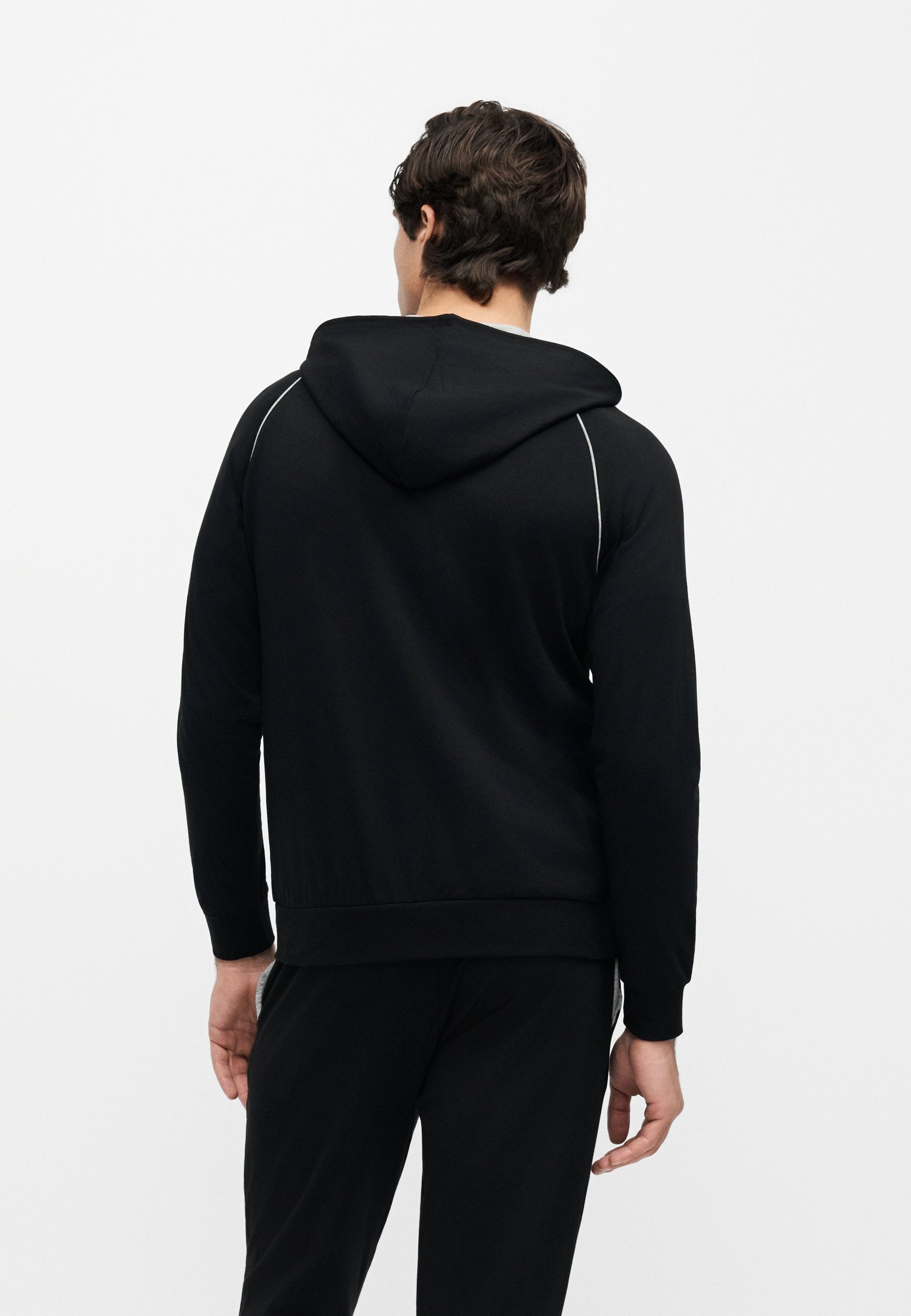 MIX MATCH JACKET  - Zip-up sweatshirt - black