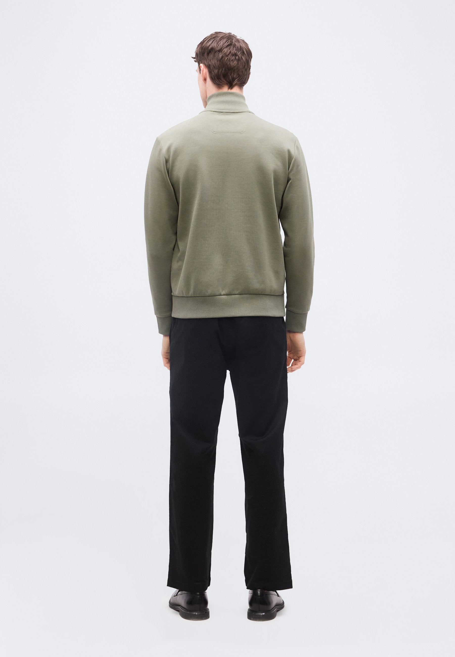 SKAZ - Zip-up sweatshirt - dark beige