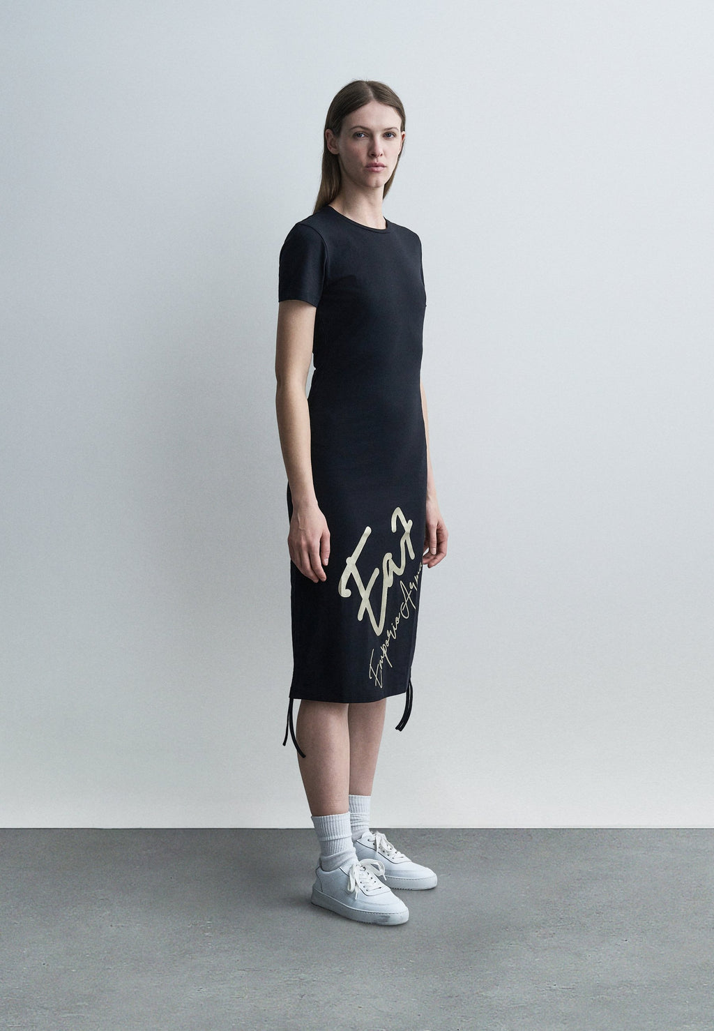 BEACH ROBE - Jersey dress - black beauty