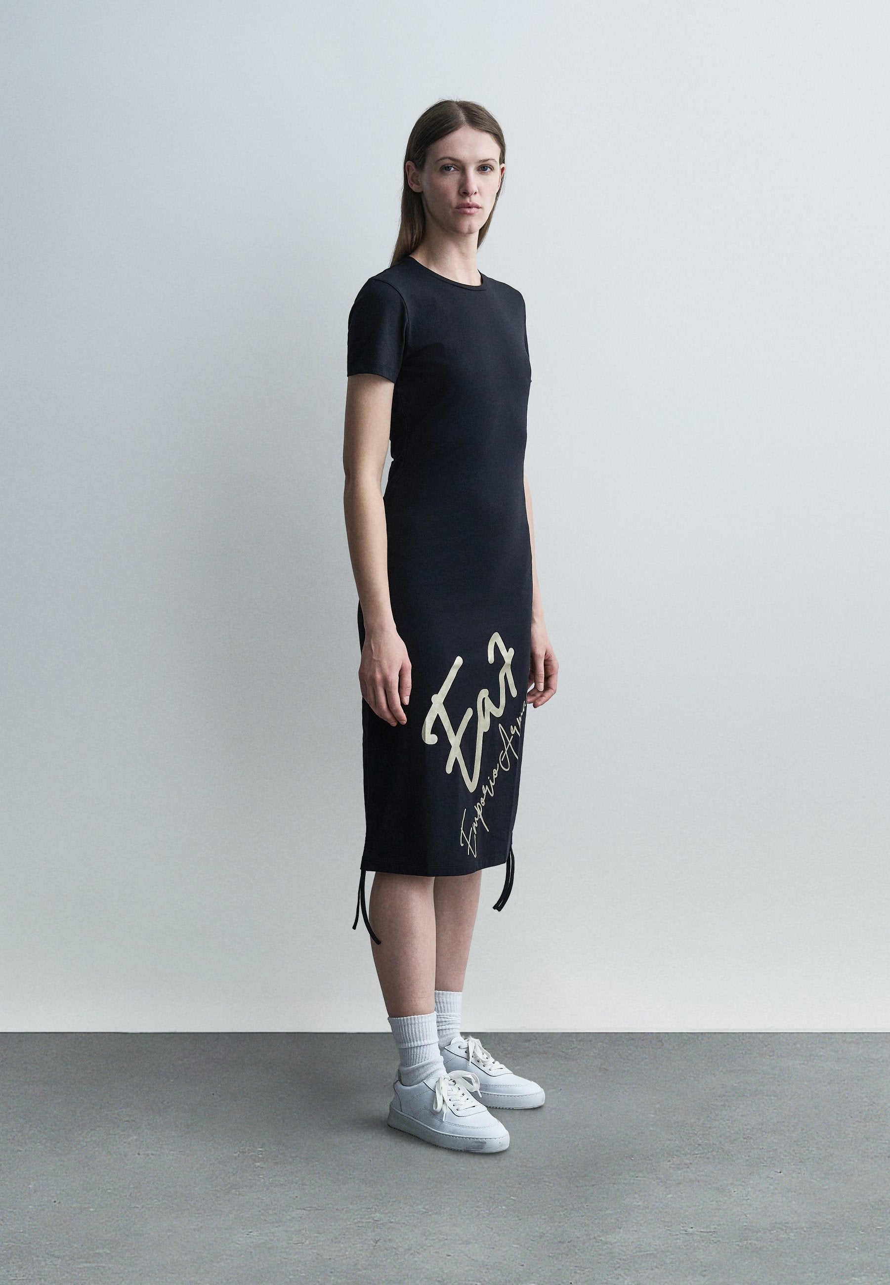 BEACH ROBE - Jersey dress - black beauty