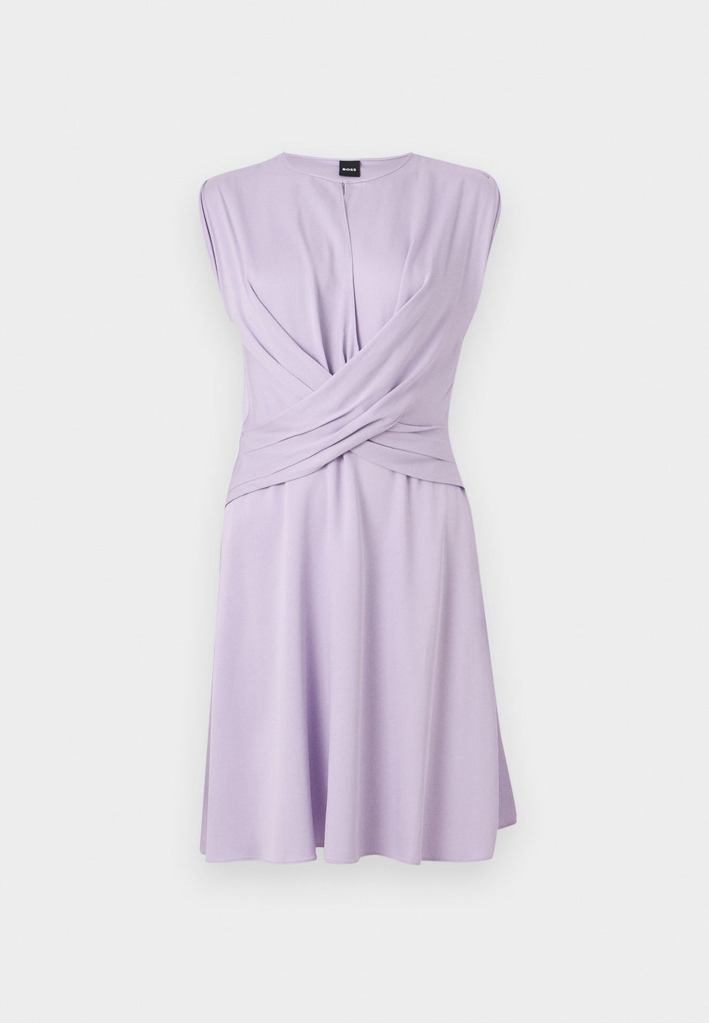 DEVARI - Jersey dress - open purple