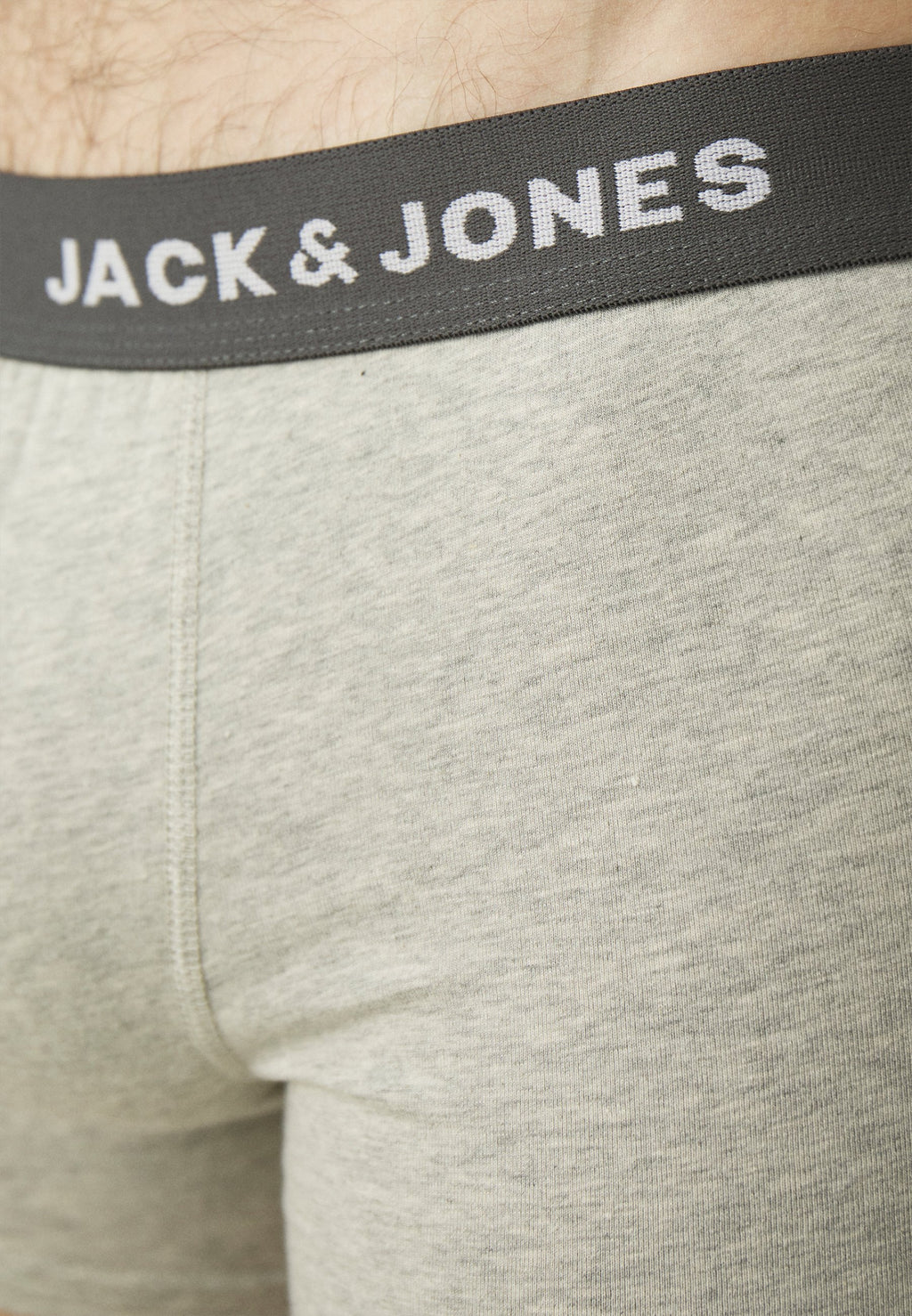 JACSOLID TRUNKS 12 PACK - Trunks - black/navy blazer/light grey melange