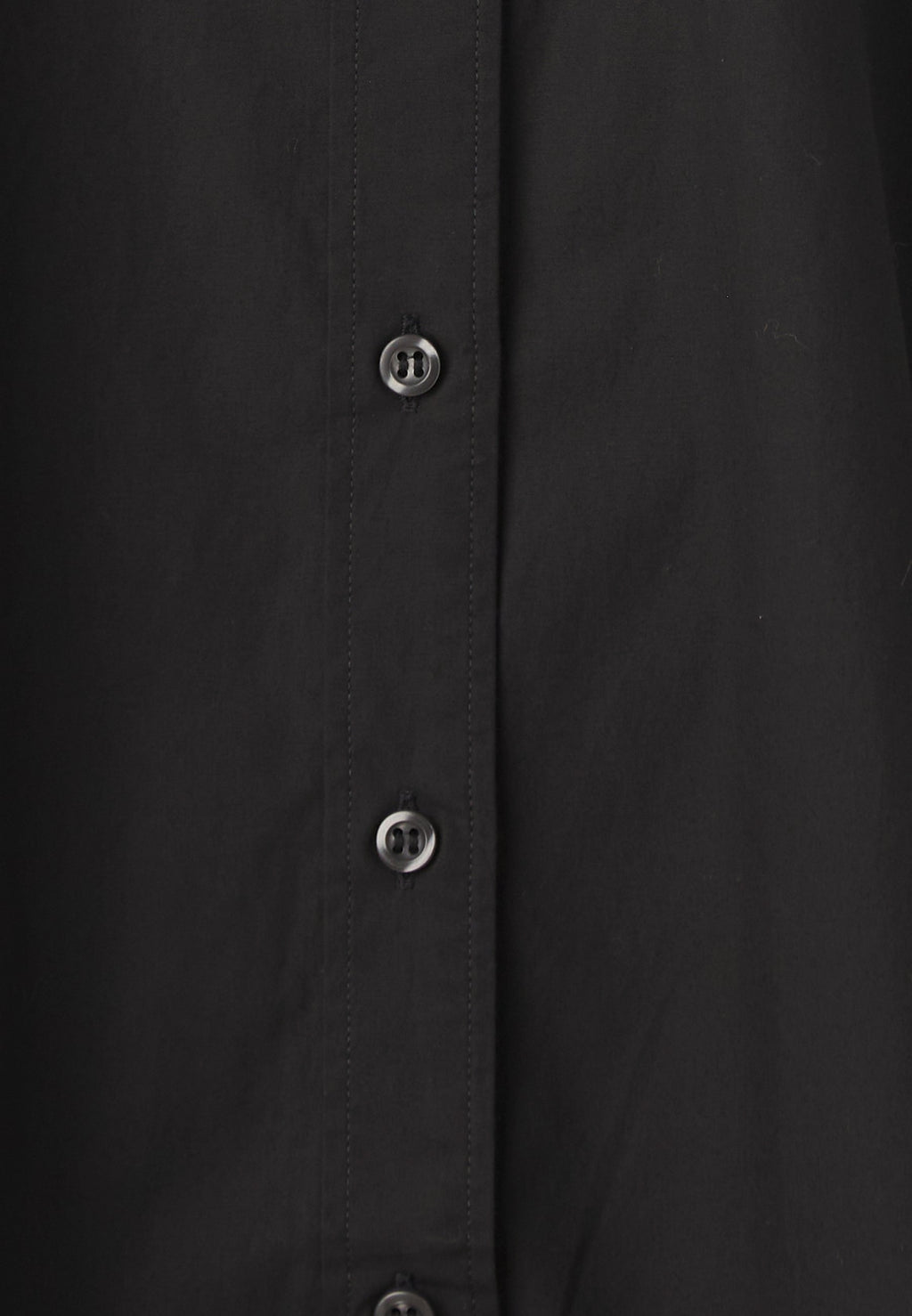 THE BIG SHIRT - Button-down blouse - black