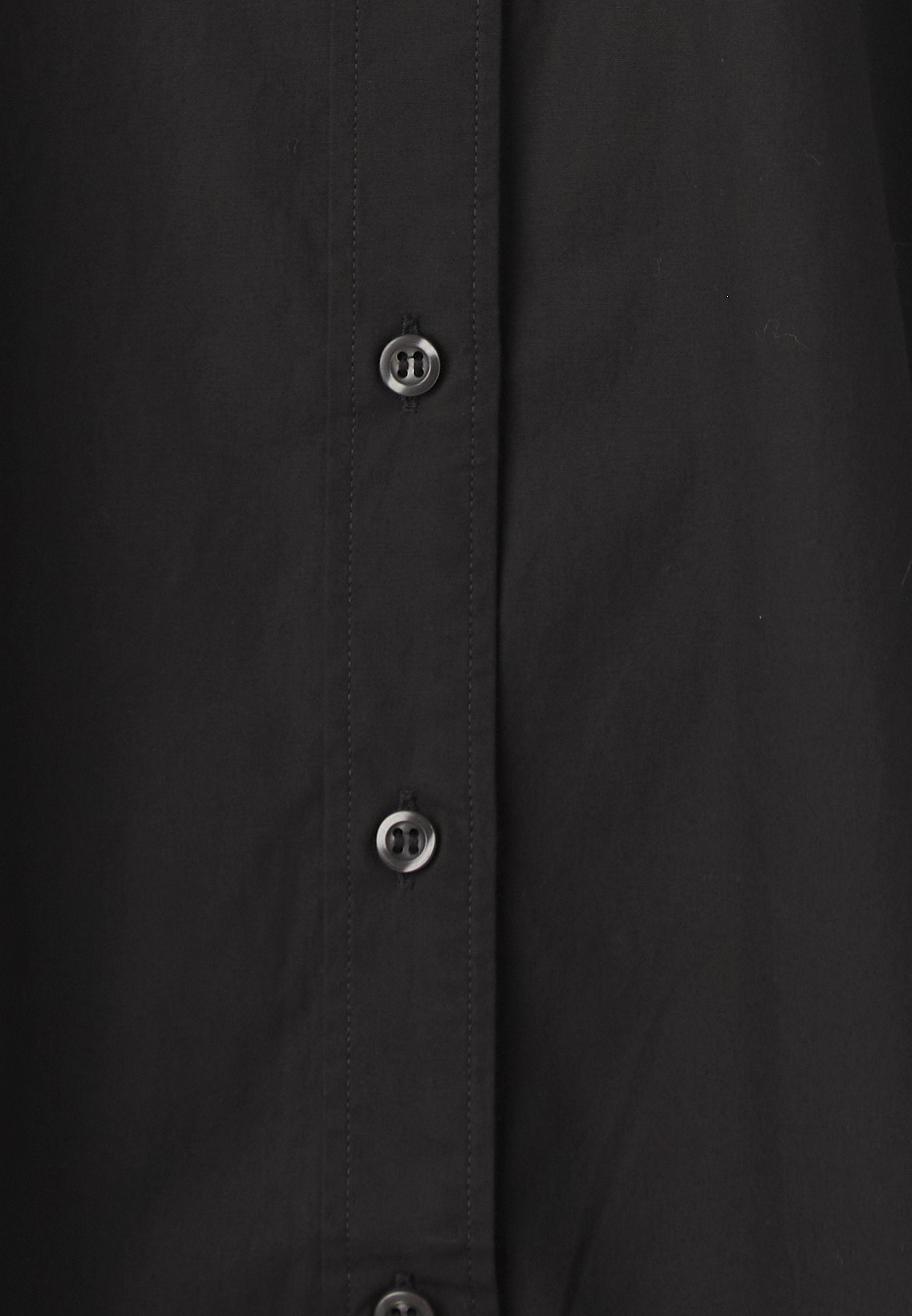 THE BIG SHIRT - Button-down blouse - black