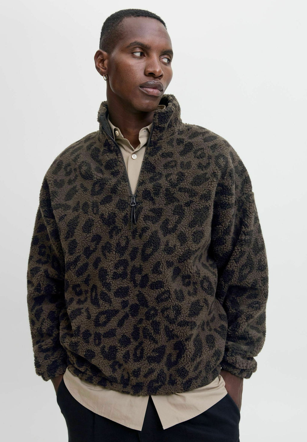 Fleece sweat Fleece sweat - Fleece jumper - asphalt