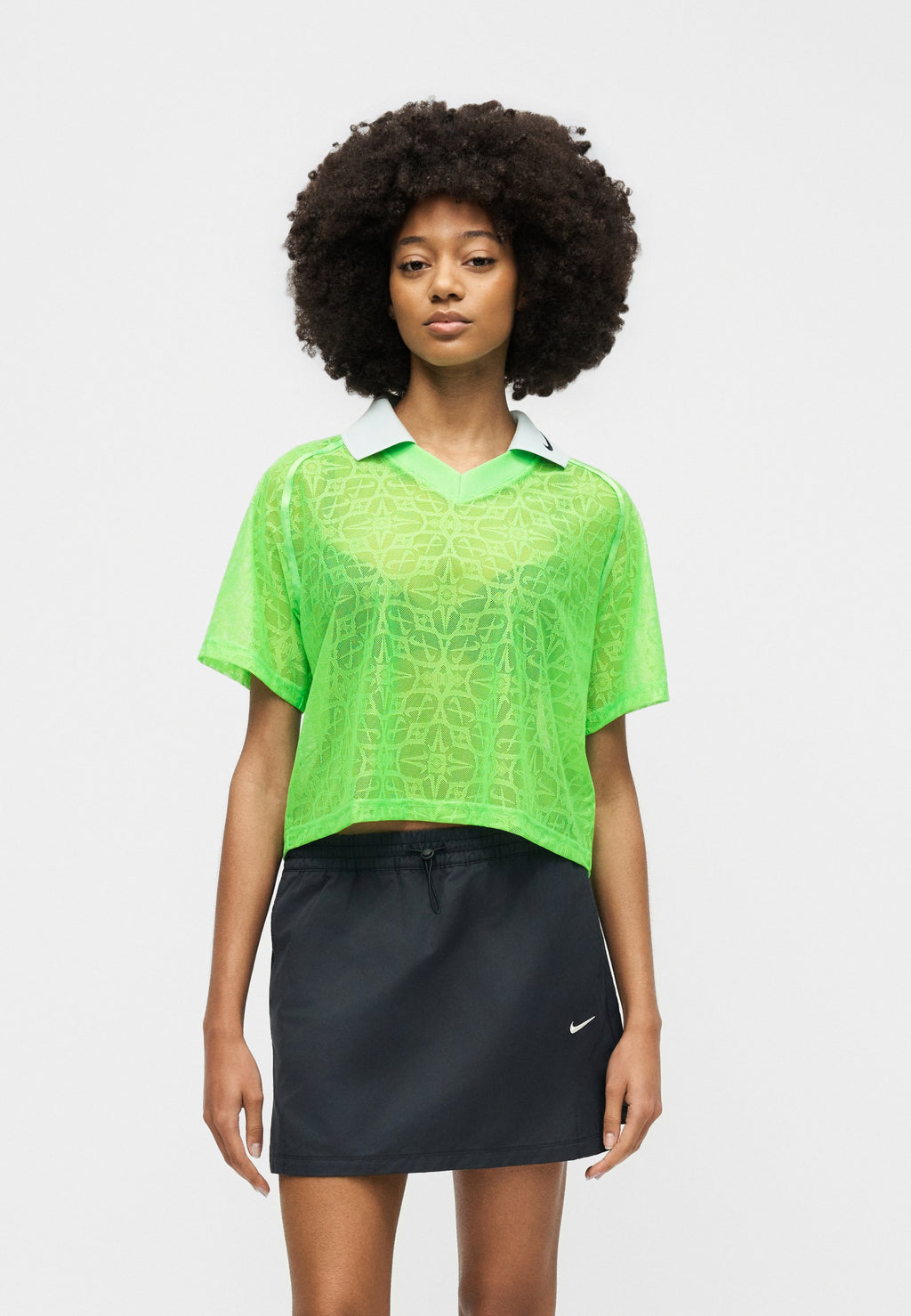 STREET  - Polo shirt - green strike/pure platinum/black