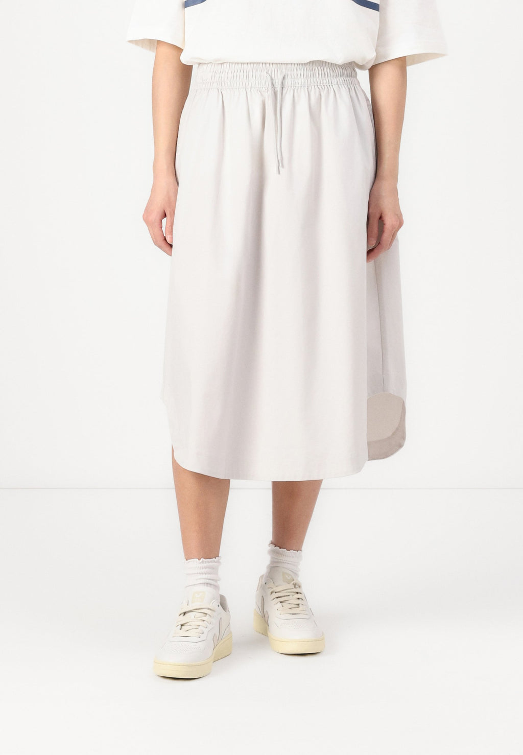 A-line skirt - grey matter