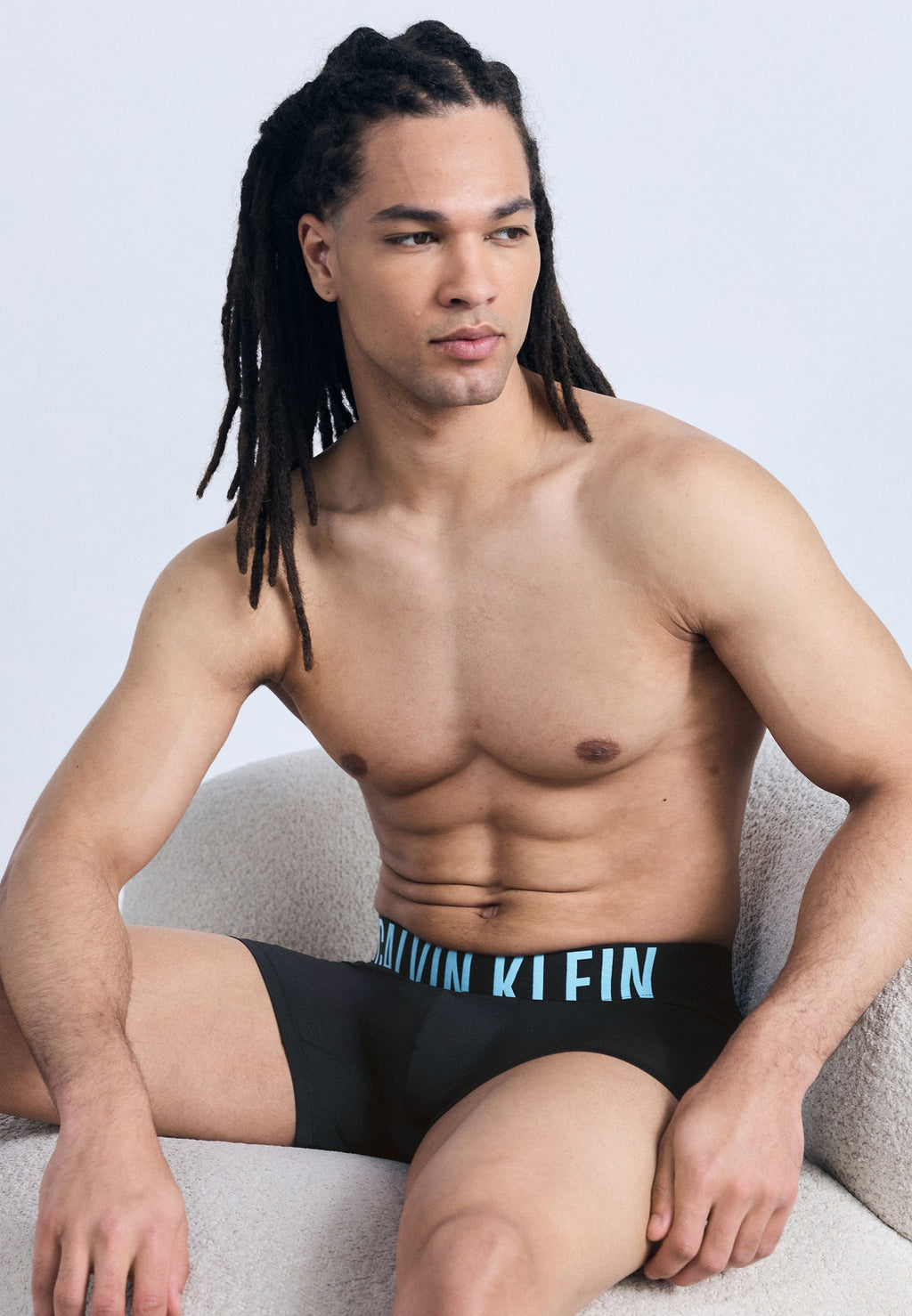 INTENSE POWER 3 PACK - Boxer briefs - black/blue