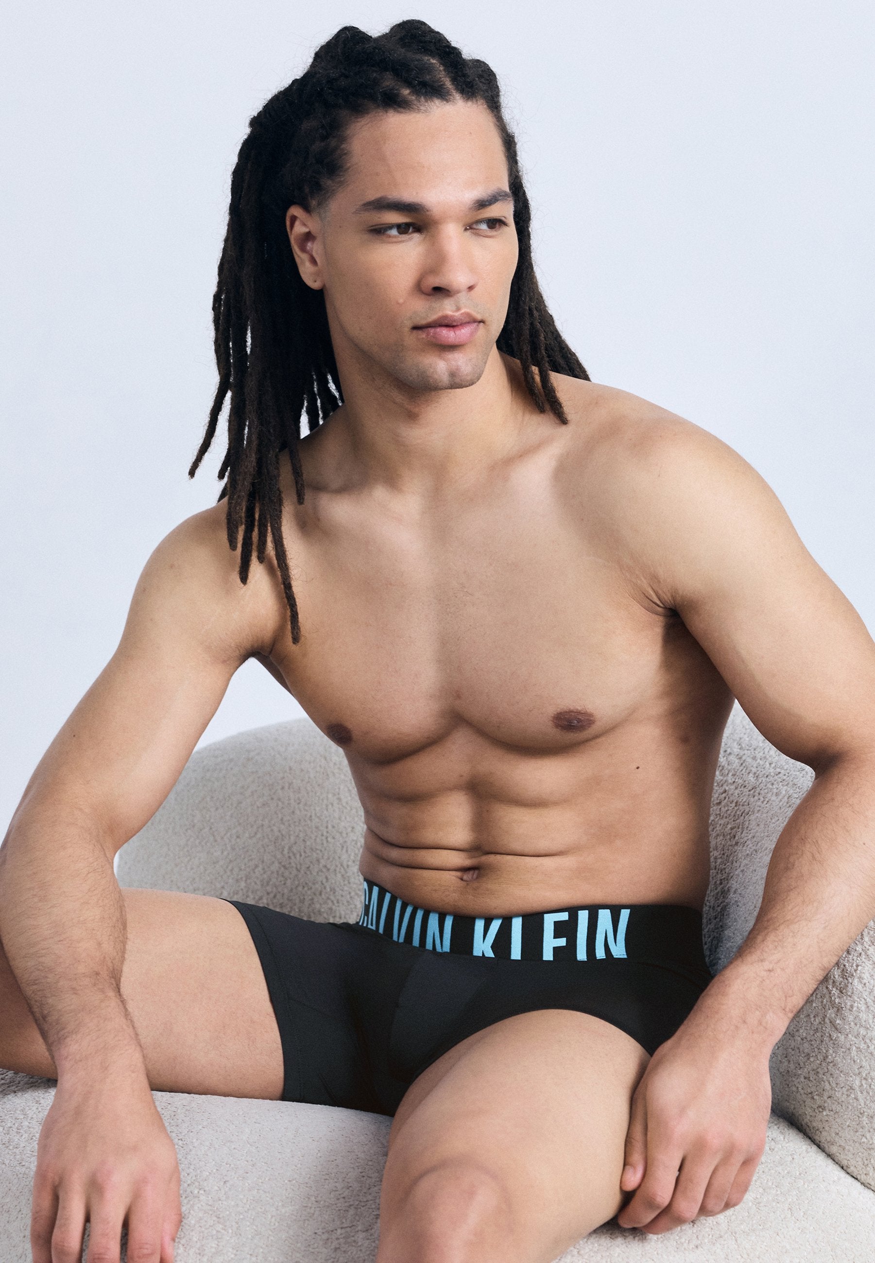 INTENSE POWER 3 PACK - Boxer briefs - black/blue