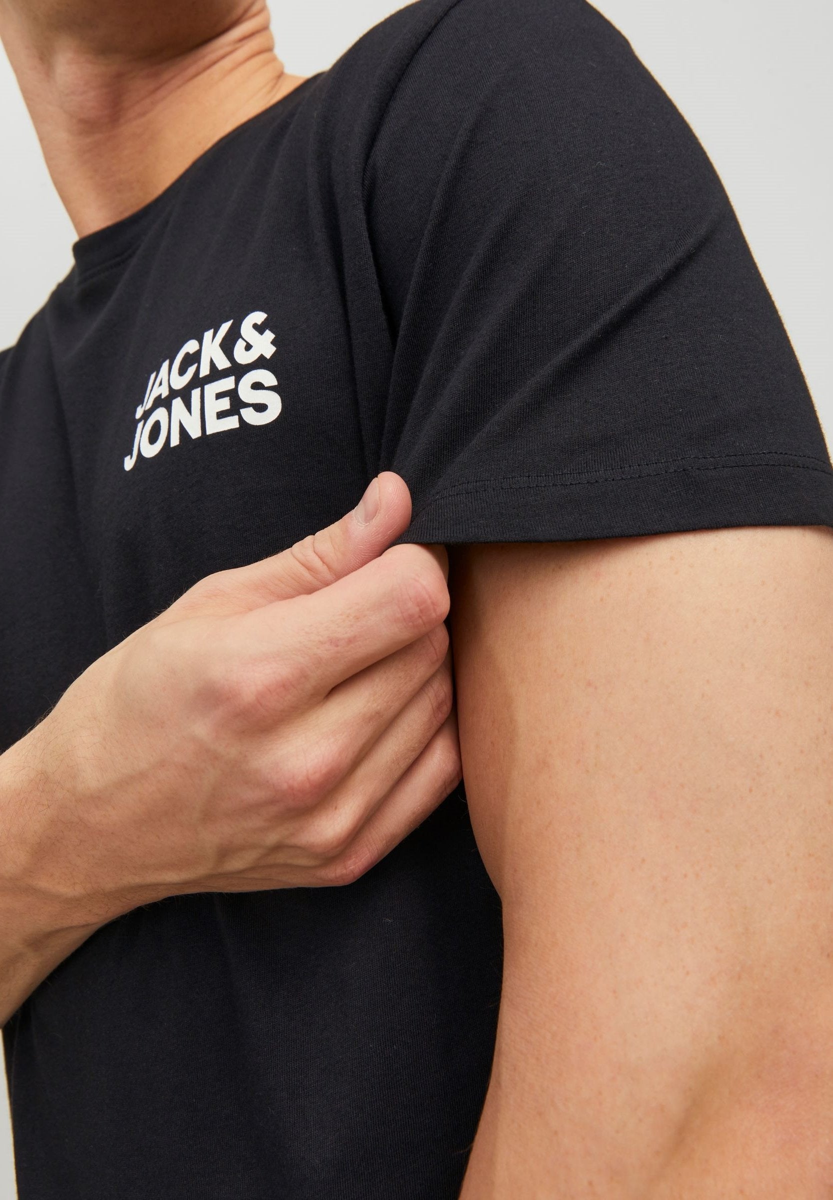 JJECORP LOGO TEE SS O-NECK NOOS - Basic T-shirt - black