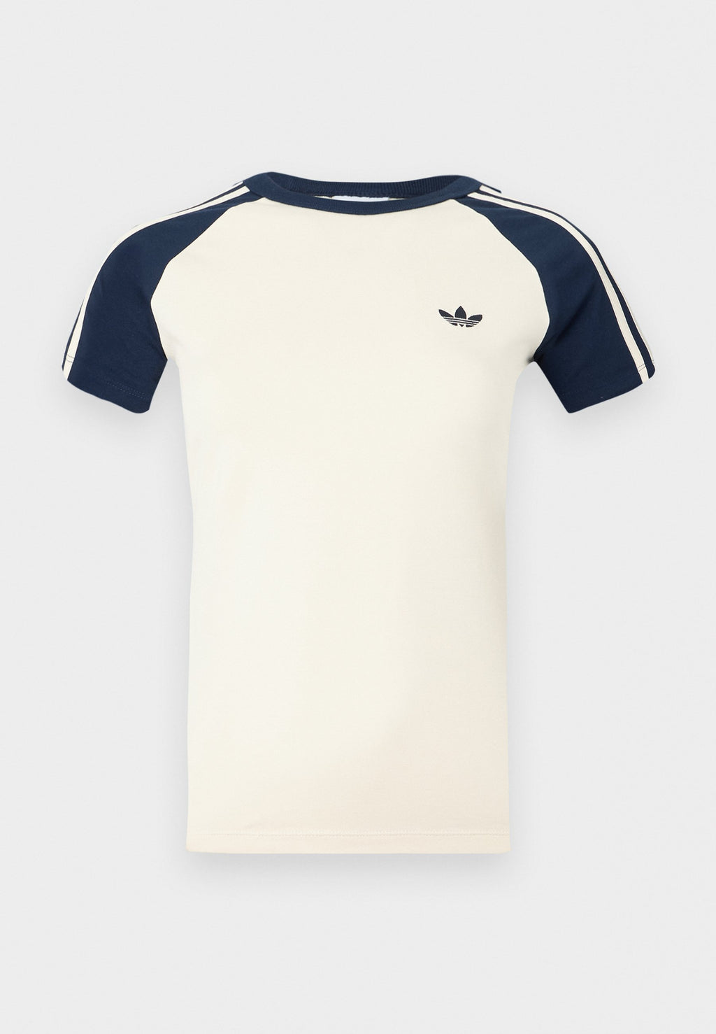 TEE - Print T-shirt - warm vanilla/night indigo