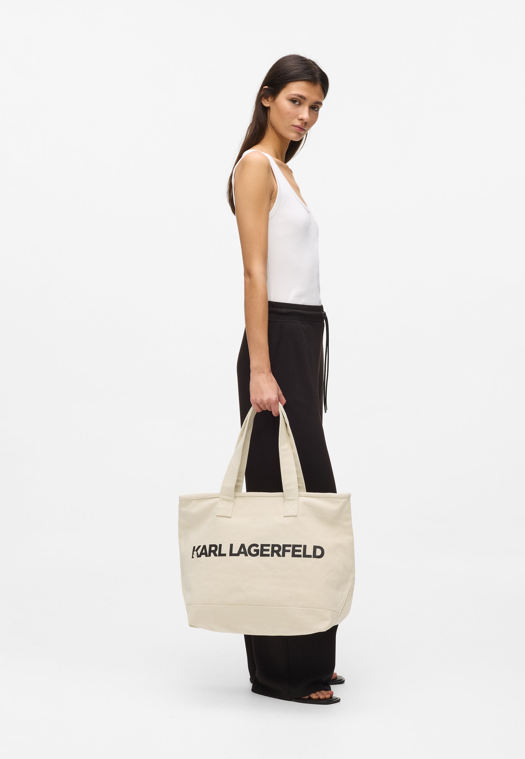 ESSENTIAL LOGO - Tote bag - natural