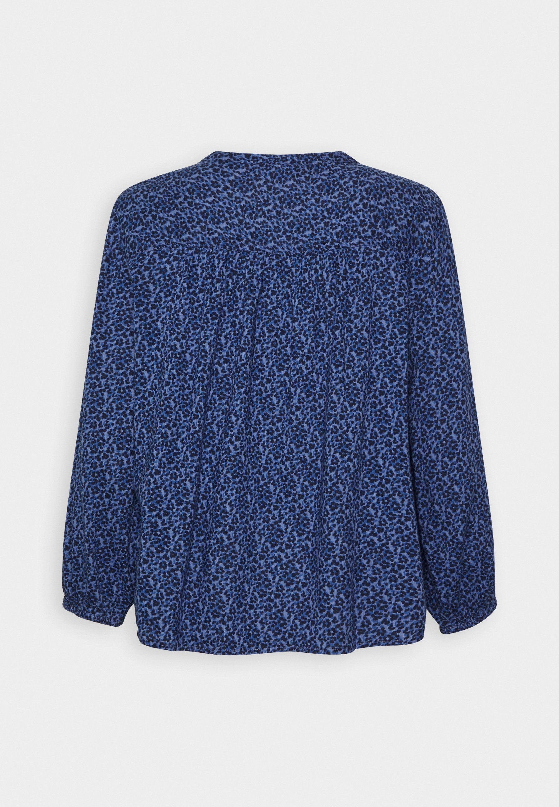 BUTTON FRONT - Blouse - blue