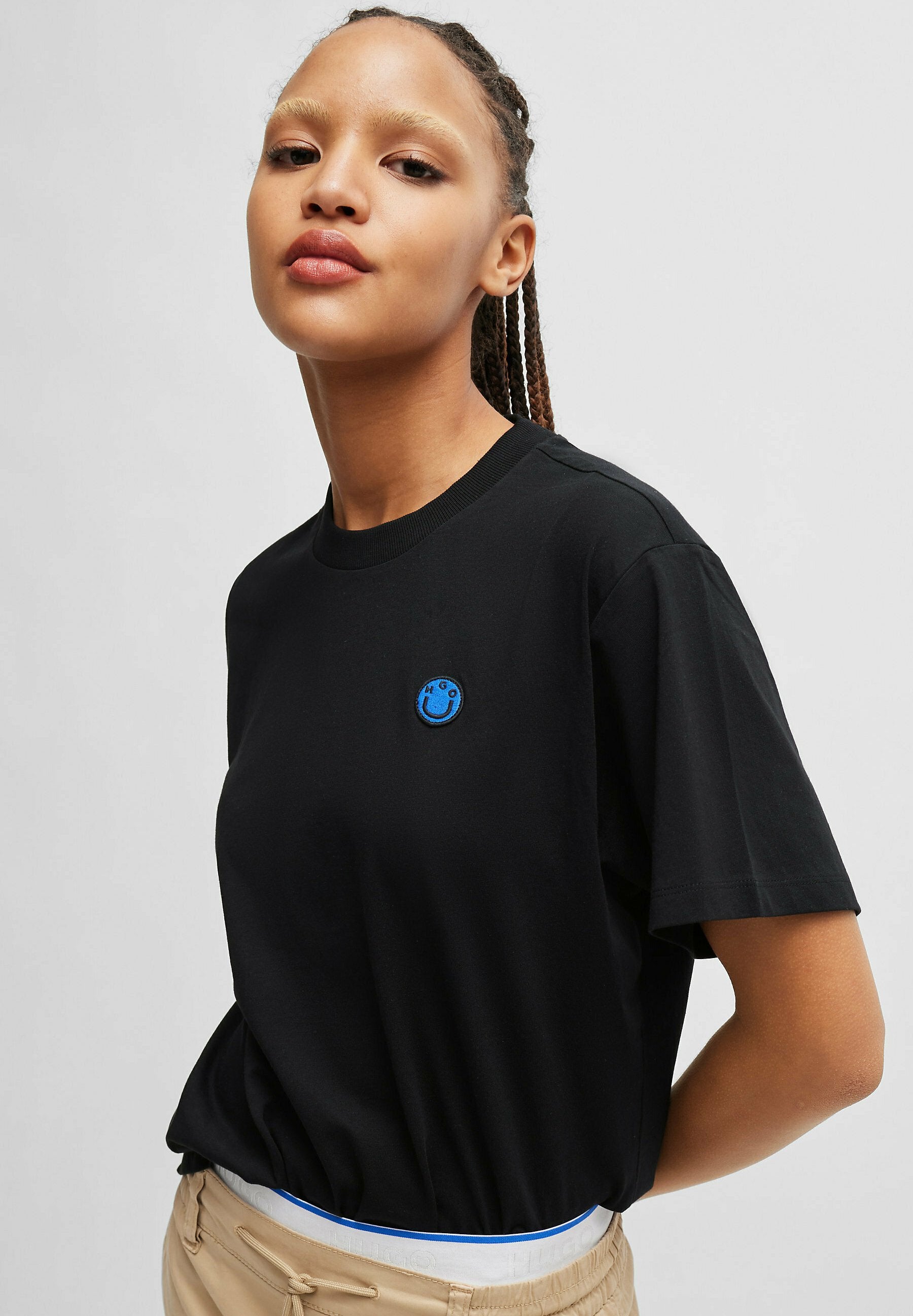 VINTAGE TEE_B_1 - Temel Tişört - siyah