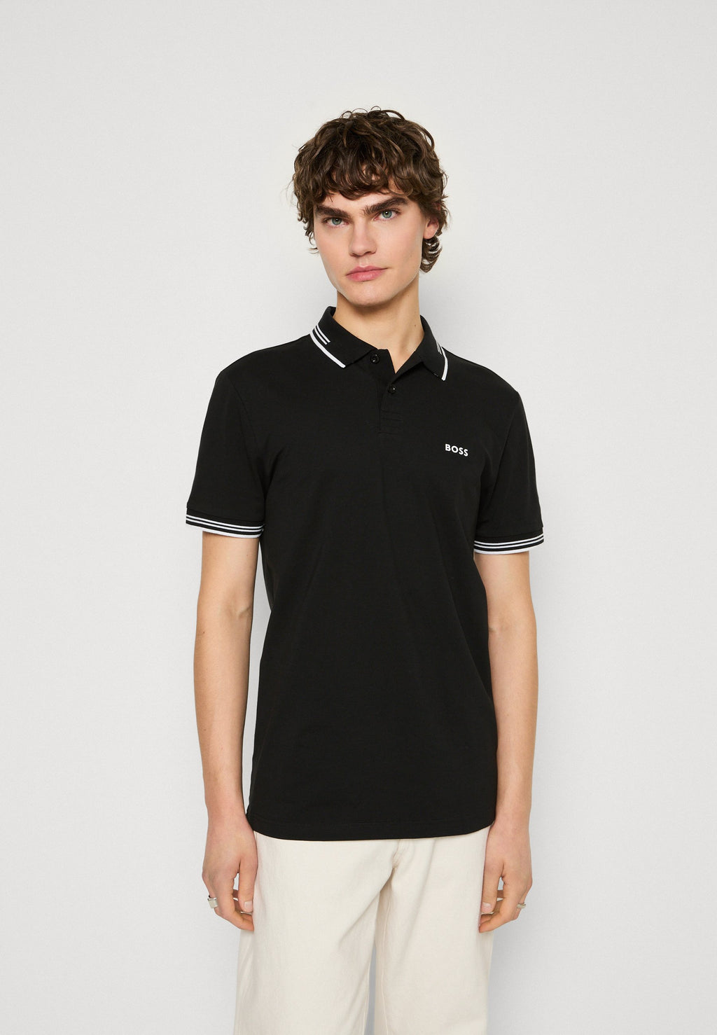 PAUL - Polo shirt - black